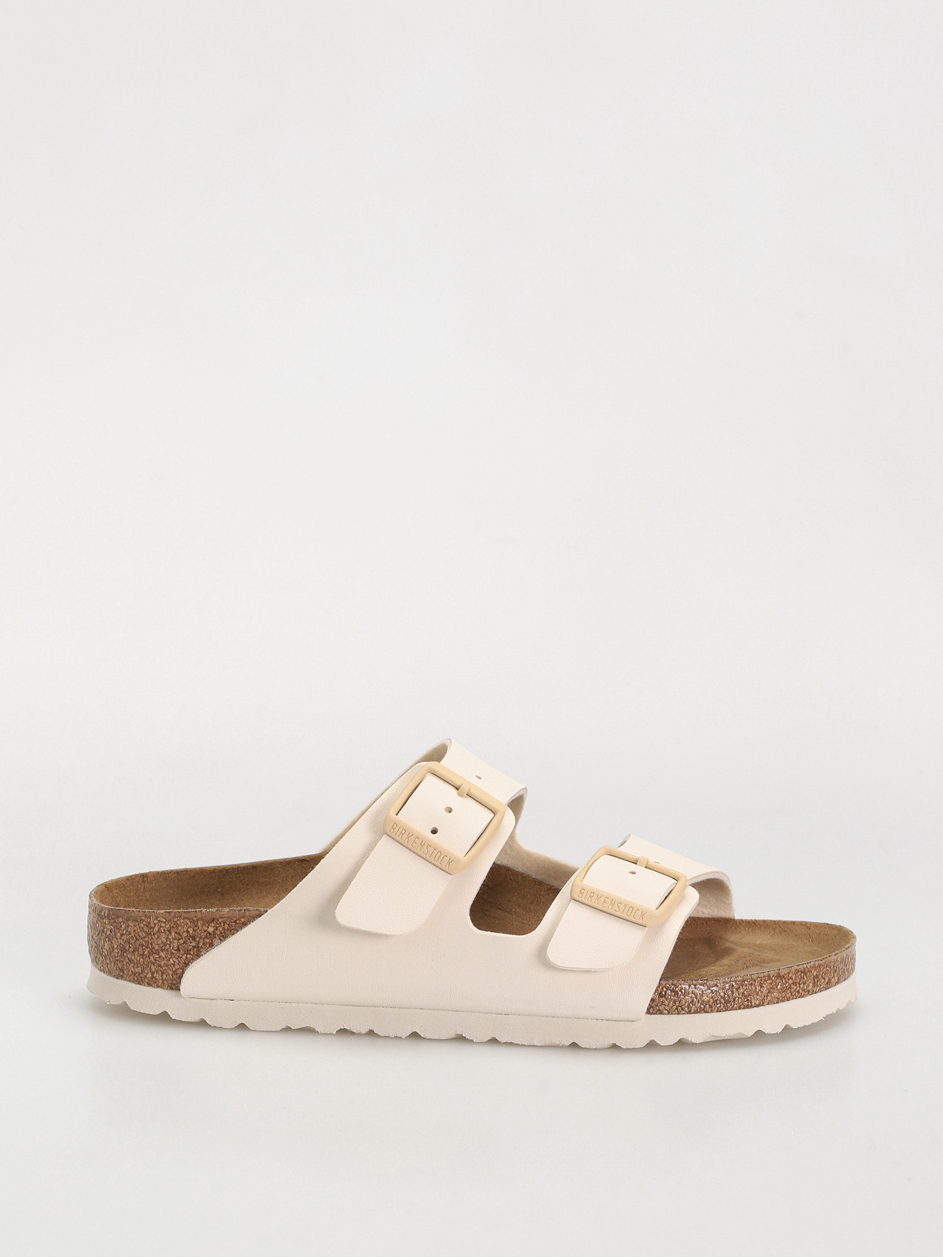 u0160u013eapky Birkenstock Arizona Birko Flor Narrow Wmn (eggshell)