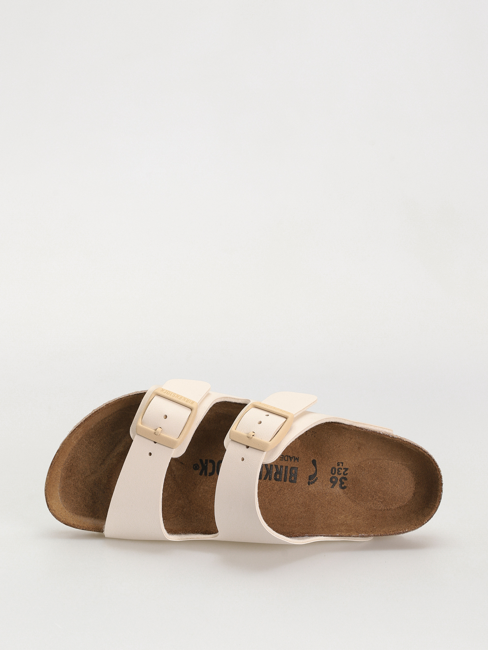 Šľapky Birkenstock Arizona Birko Flor Narrow Wmn (eggshell)