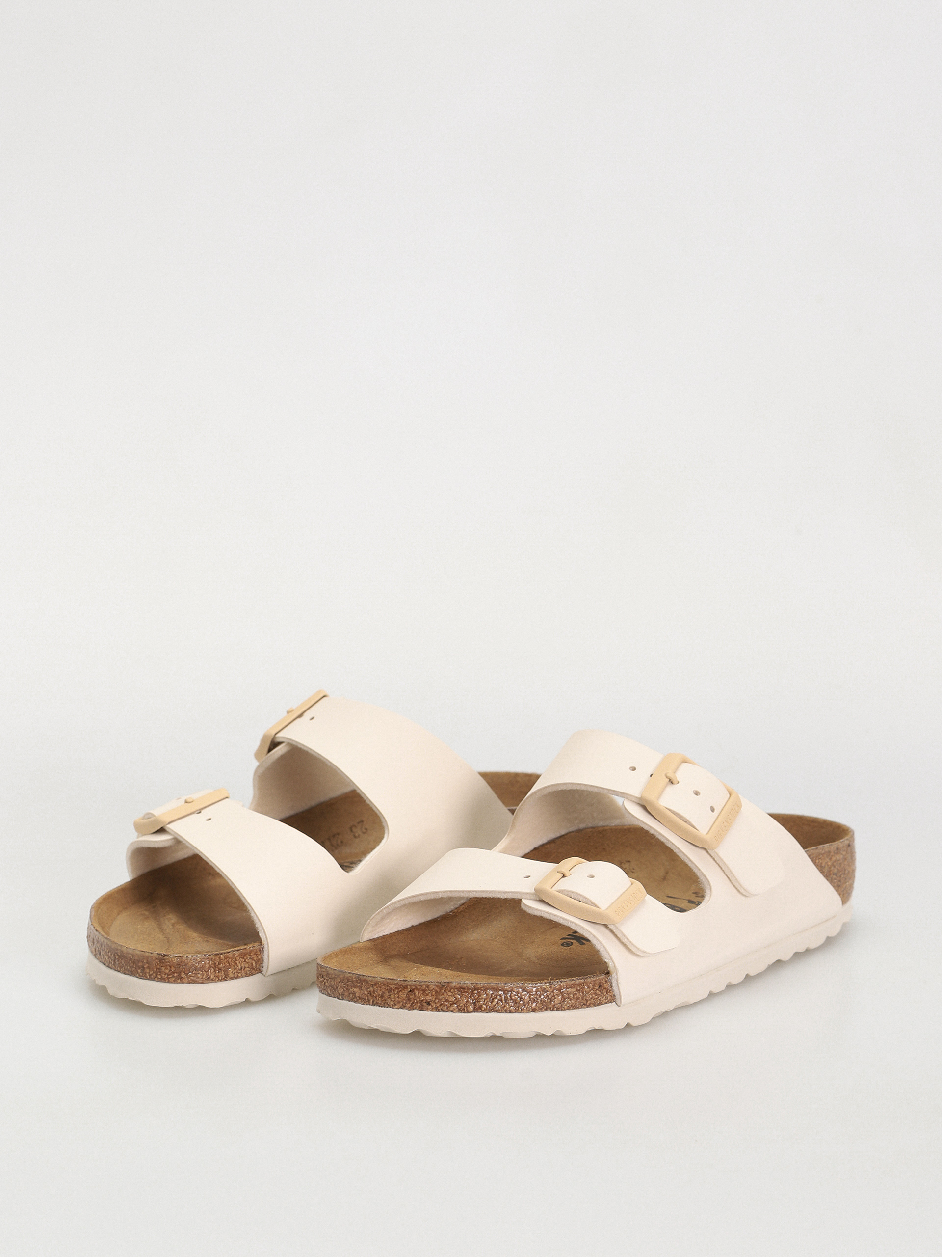Šľapky Birkenstock Arizona Birko Flor Narrow Wmn (eggshell)