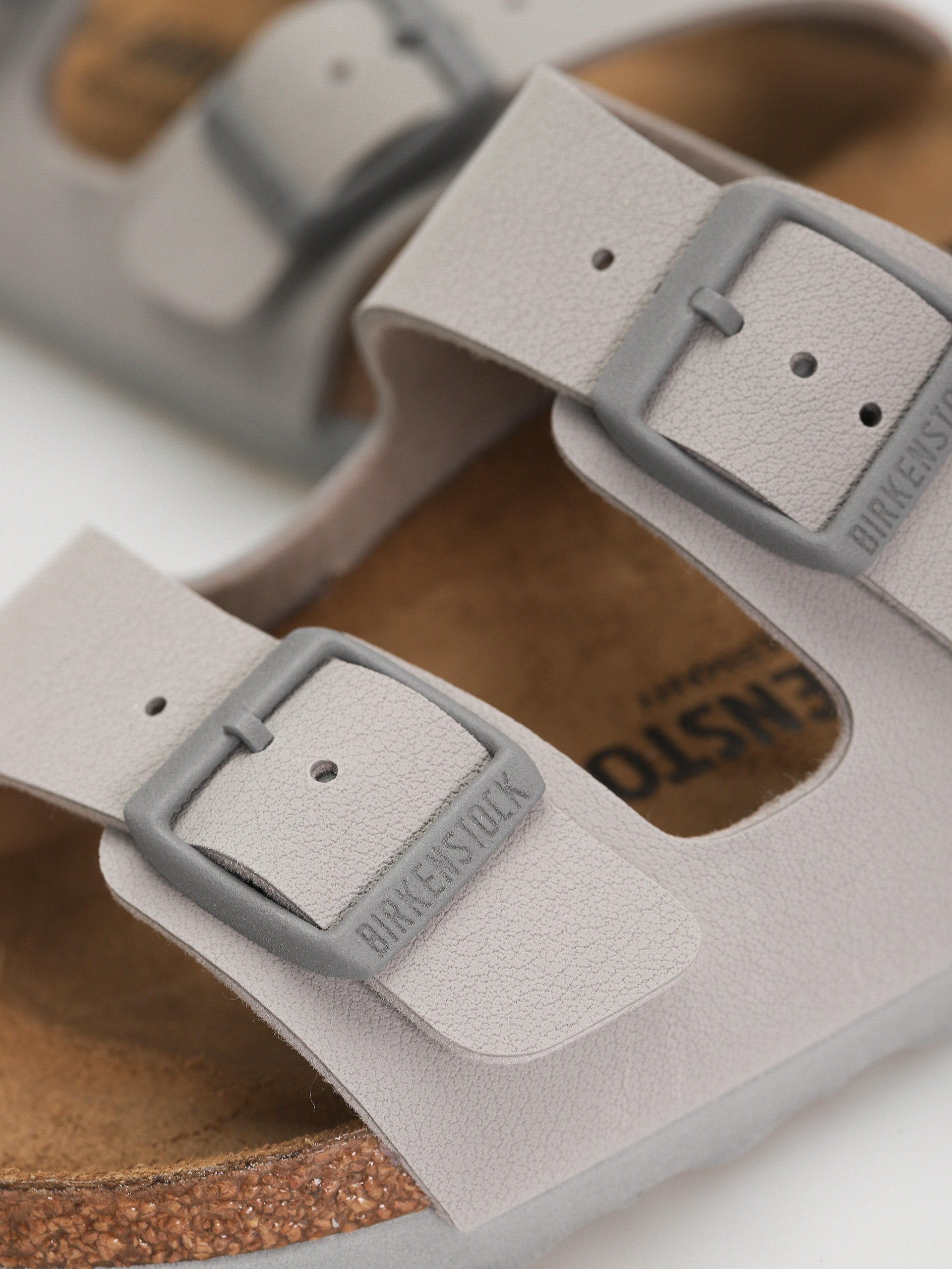 Šľapky Birkenstock Arizona Birko Flor Narrow Wmn (stone coin)