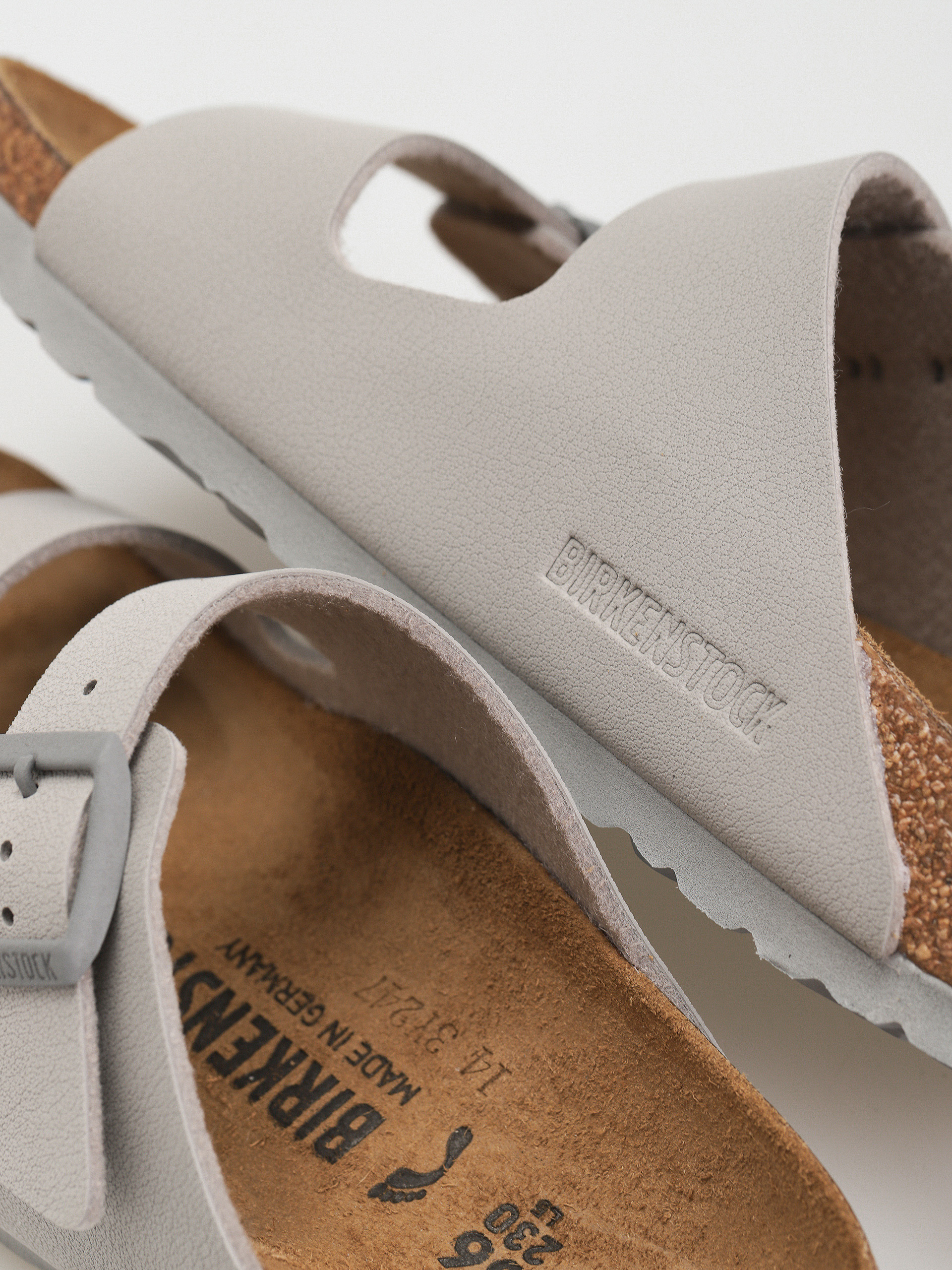 Šľapky Birkenstock Arizona Birko Flor Narrow Wmn (stone coin)