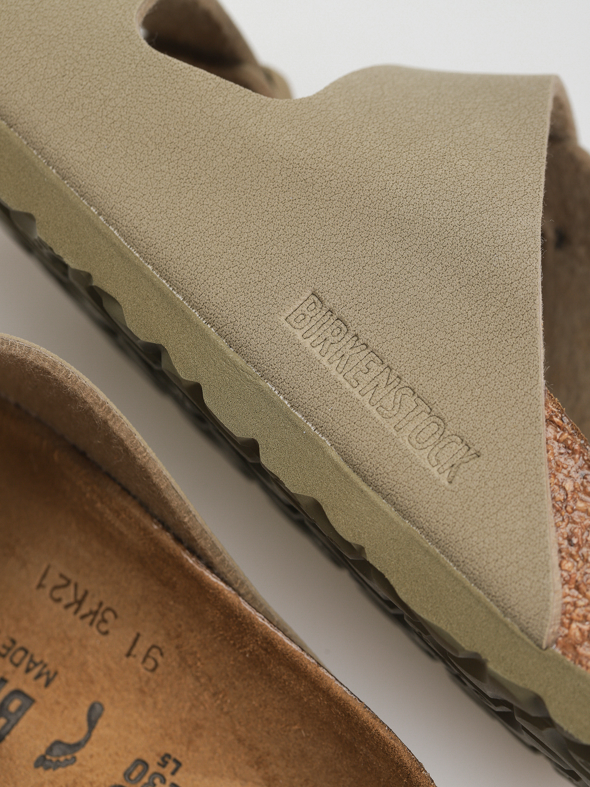 Šľapky Birkenstock Arizona Birko Flor Narrow Wmn (faded khaki)