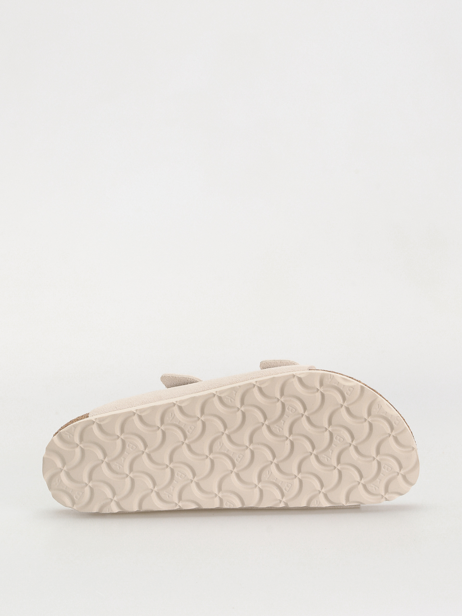 Šľapky Birkenstock Arizona Suede Leather Narrow Wmn (antique white)