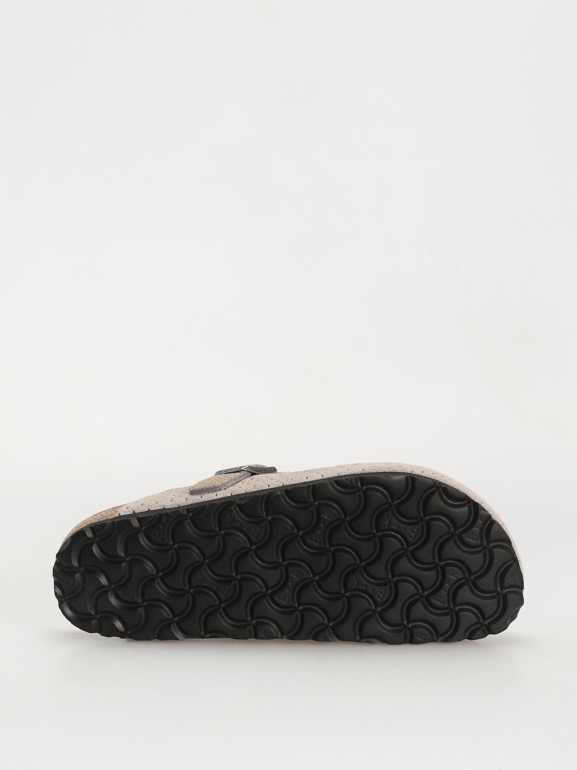 Šľapky Birkenstock Boston Suede Embossed Narrow Wmn (emboss dots stone coin)