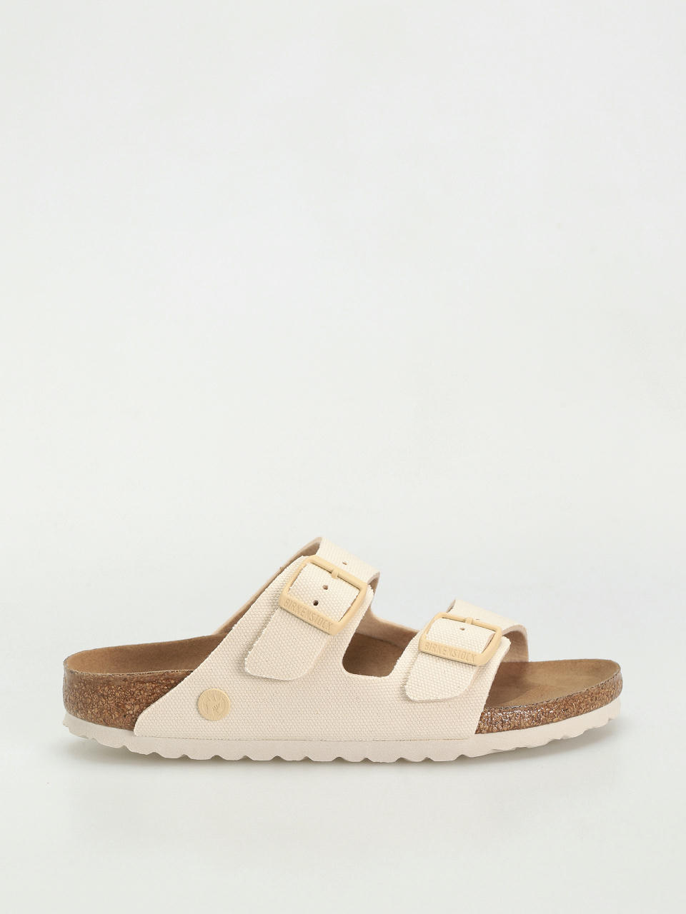 Šľapky Birkenstock Arizona Vegan Narrow Wmn (eggshell)