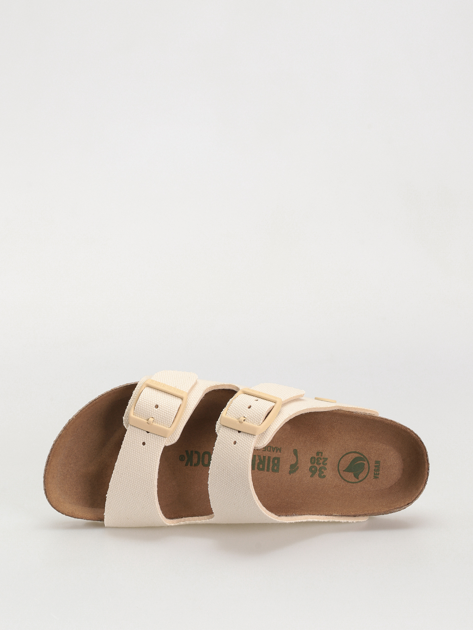 Šľapky Birkenstock Arizona Vegan Narrow Wmn (eggshell)