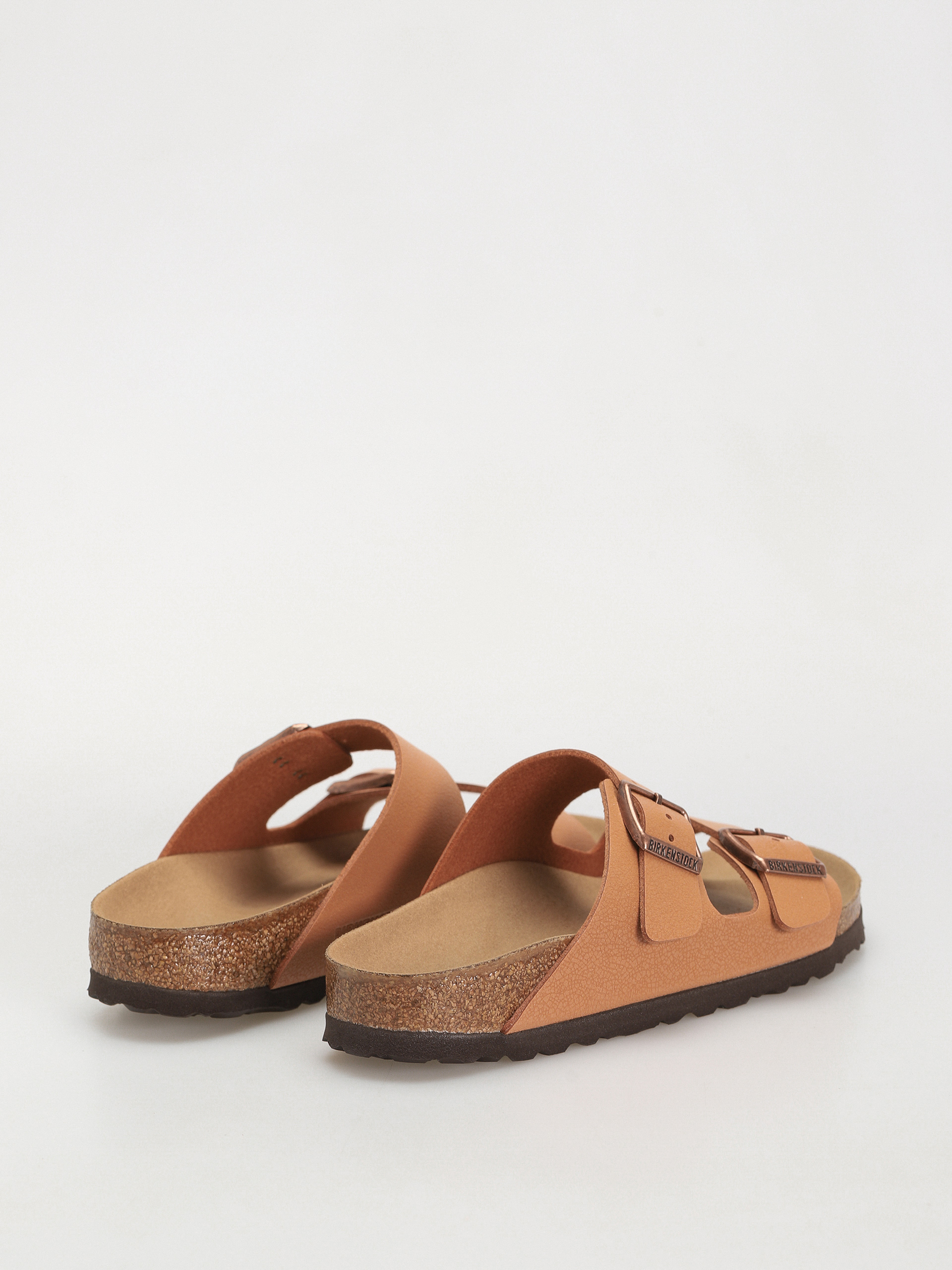 Šľapky Birkenstock Arizona Birko Flor Nubuck Narrow Wmn (pecan)