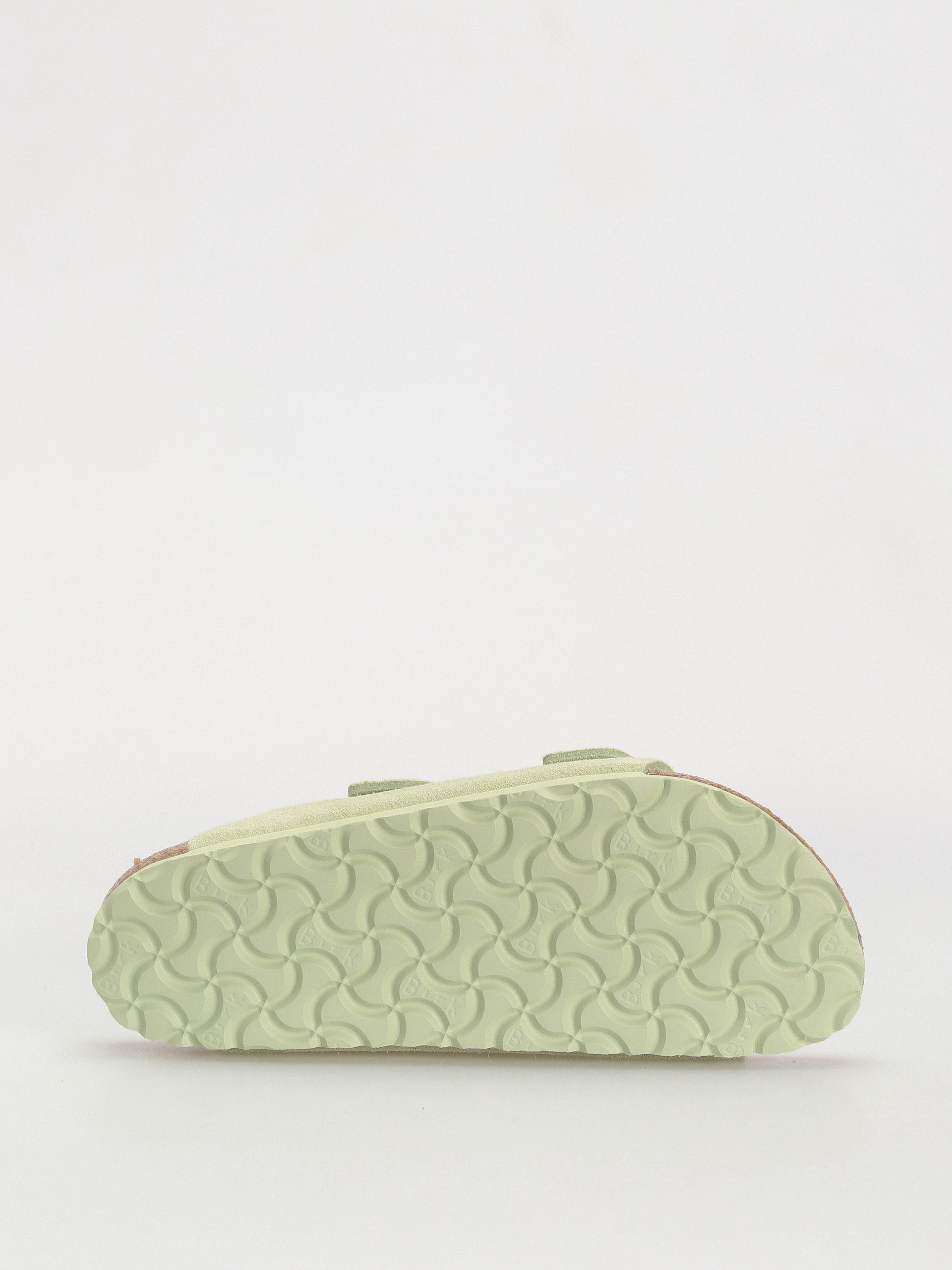 Šľapky Birkenstock Arizona Suede Leather Narrow Wmn (faded lime)