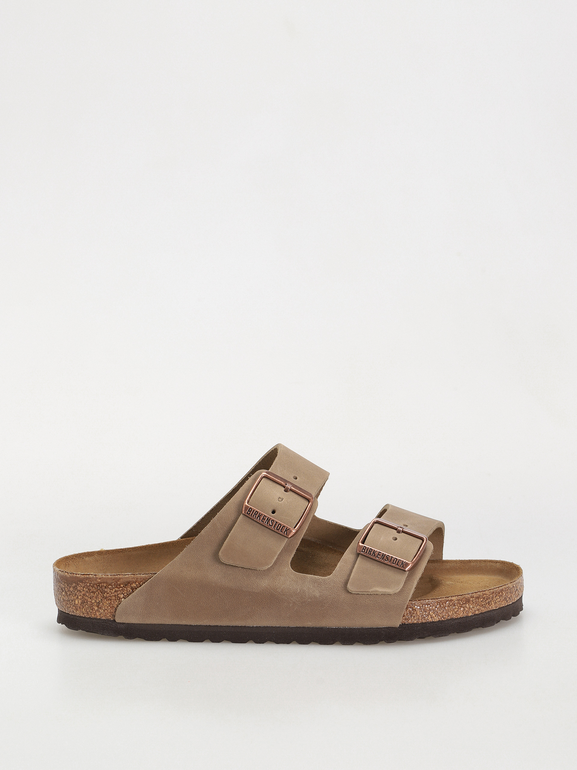 Šľapky Birkenstock Arizona Oiled Leather Regular (tobacco brown)