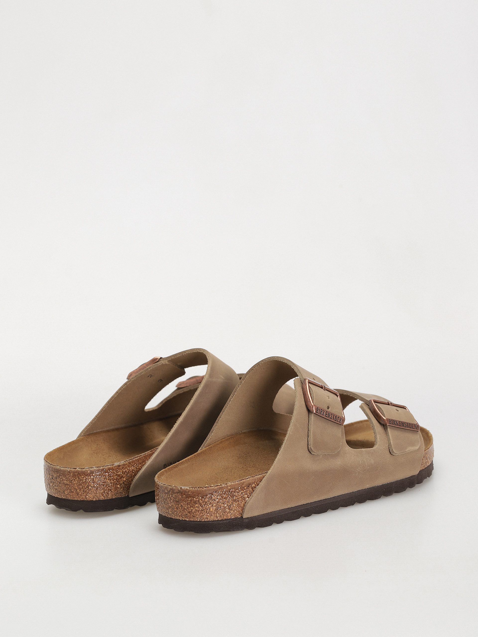 Šľapky Birkenstock Arizona Oiled Leather Regular (tobacco brown)