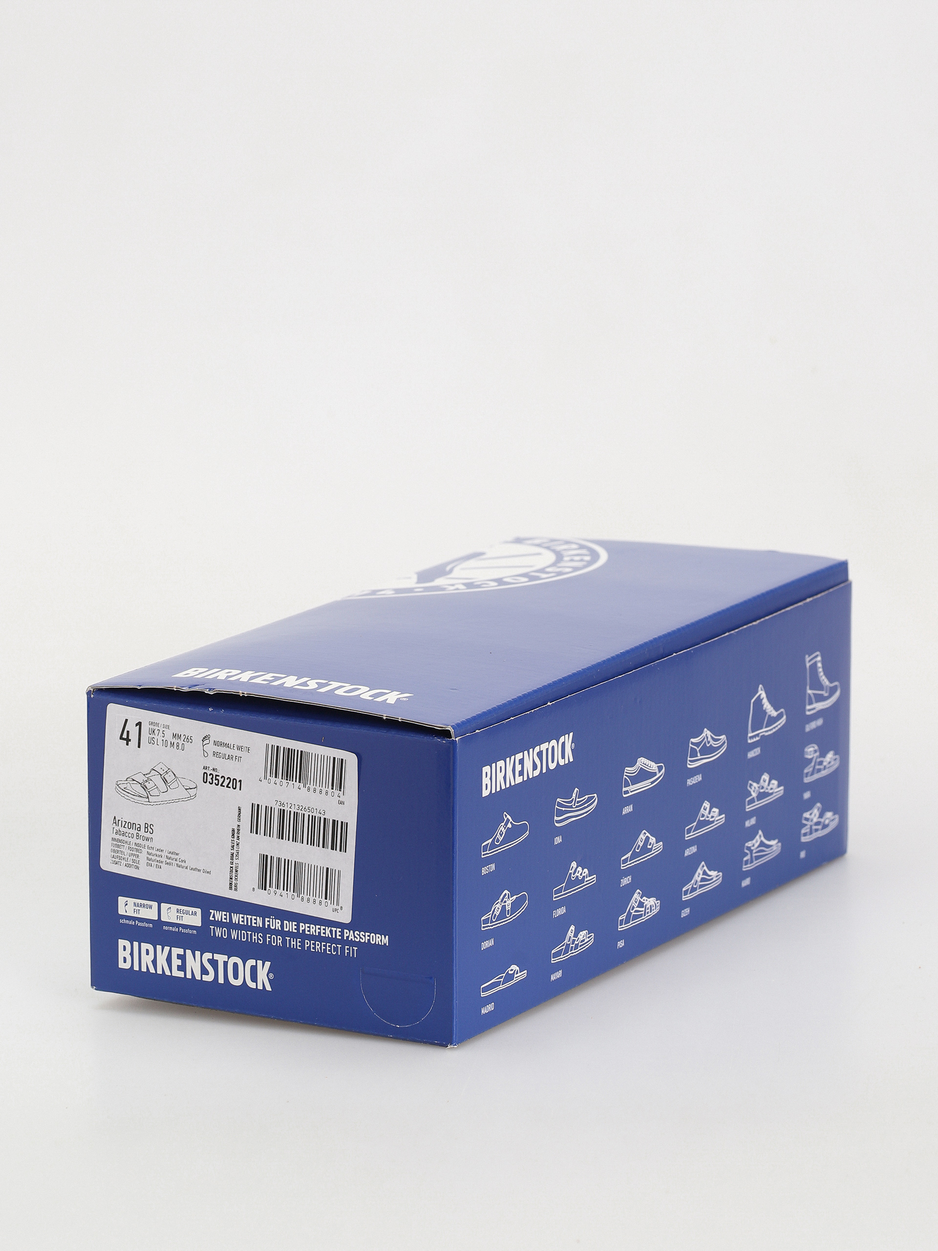 Šľapky Birkenstock Arizona Oiled Leather Regular (tobacco brown)