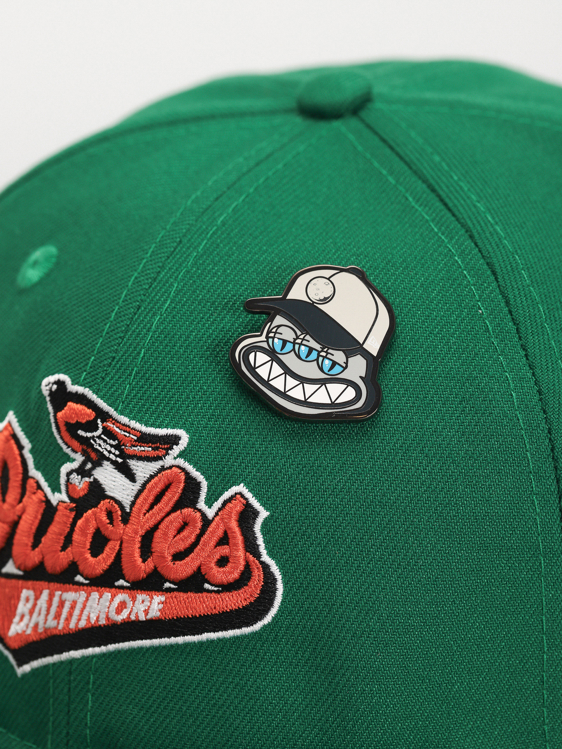 Šiltovka New Era MLB Coop Pin 59Fifty RC Baltimore Orioles (green)
