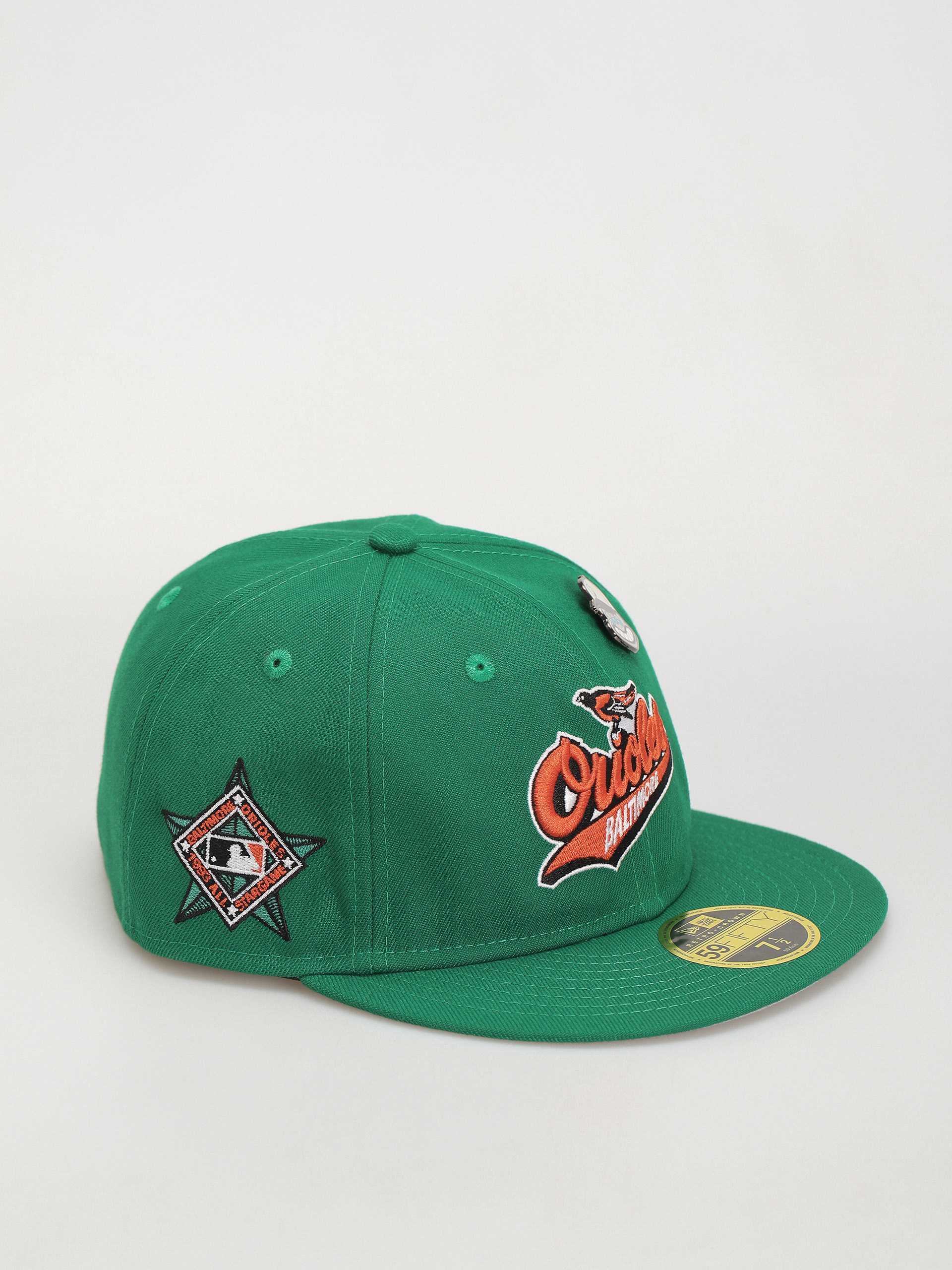 Šiltovka New Era MLB Coop Pin 59Fifty RC Baltimore Orioles (green)