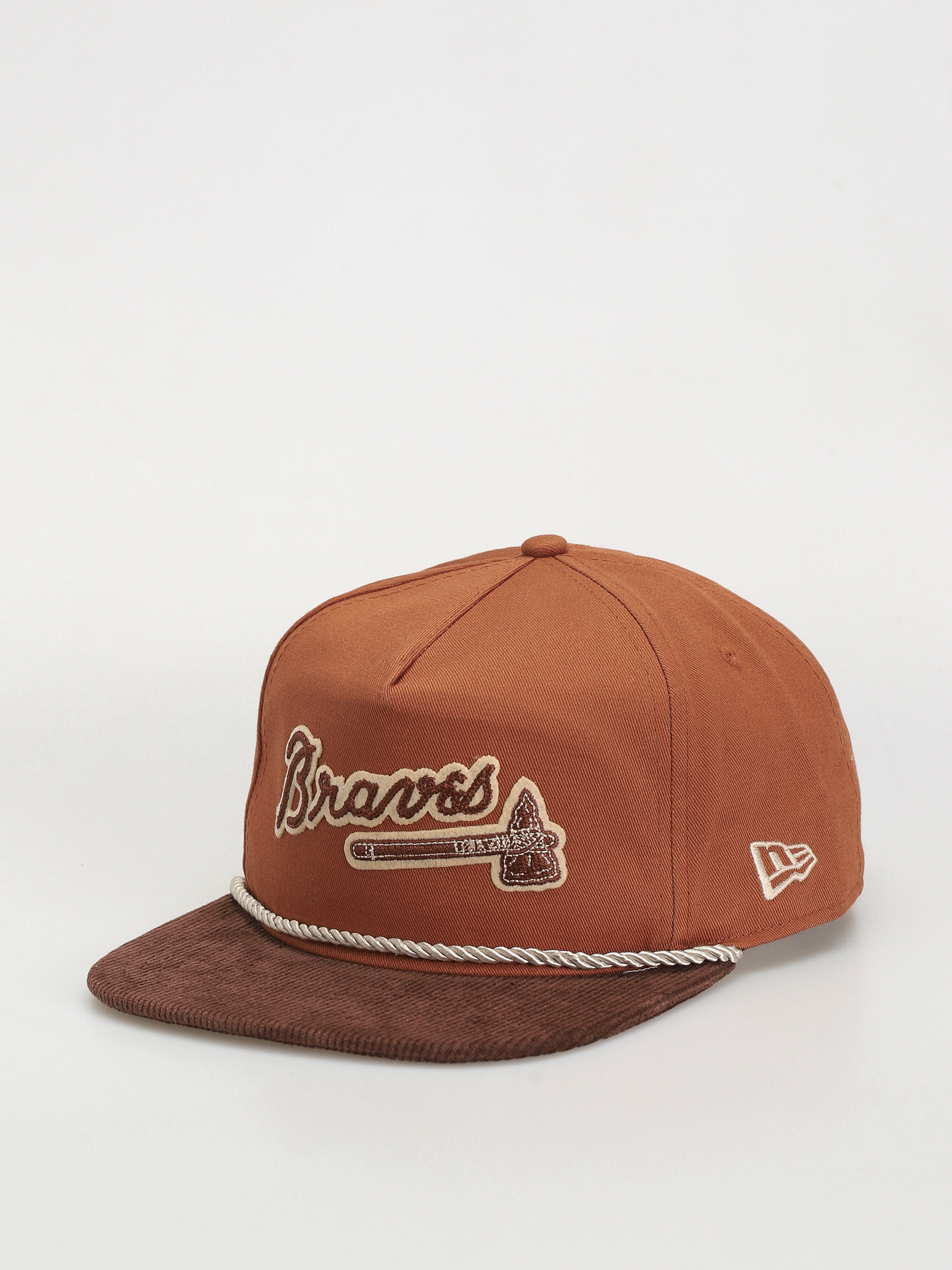 Šiltovka New Era Cord Golfer Atlanta Braves (brown/orange)