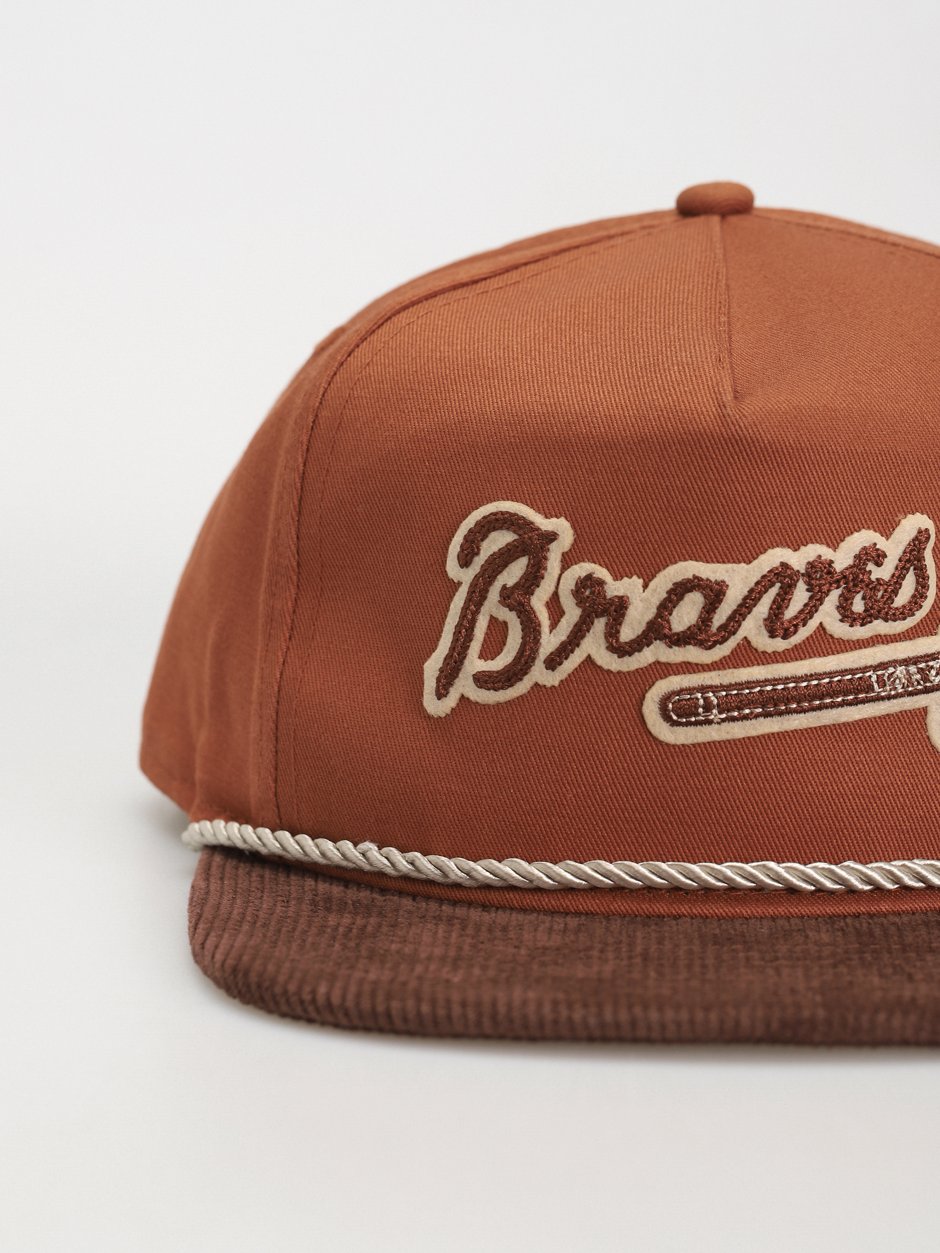 Šiltovka New Era Cord Golfer Atlanta Braves (brown/orange)