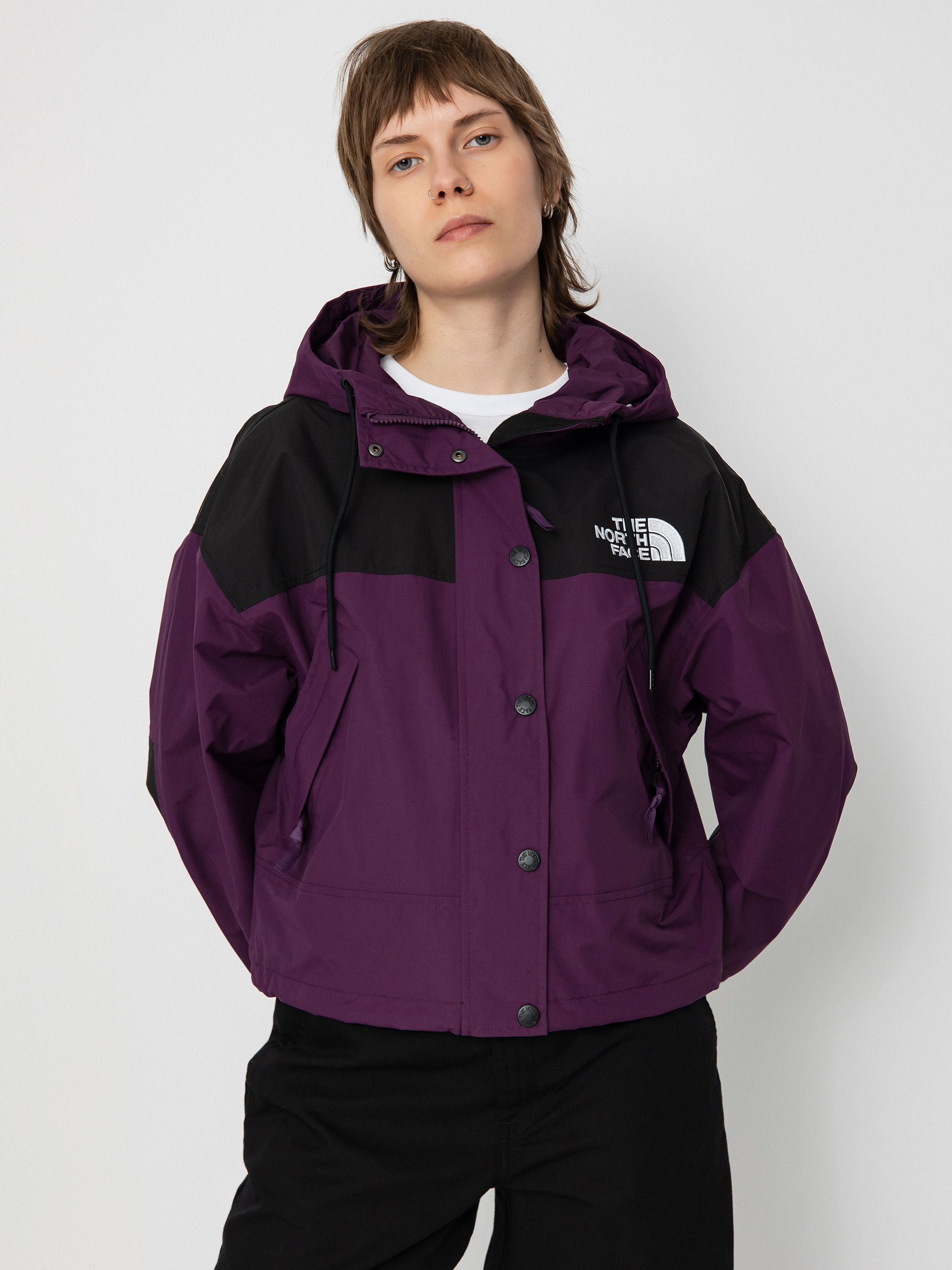 Bunda The North Face Reign On Wmn (blackcurrantprpl/tnfblack)