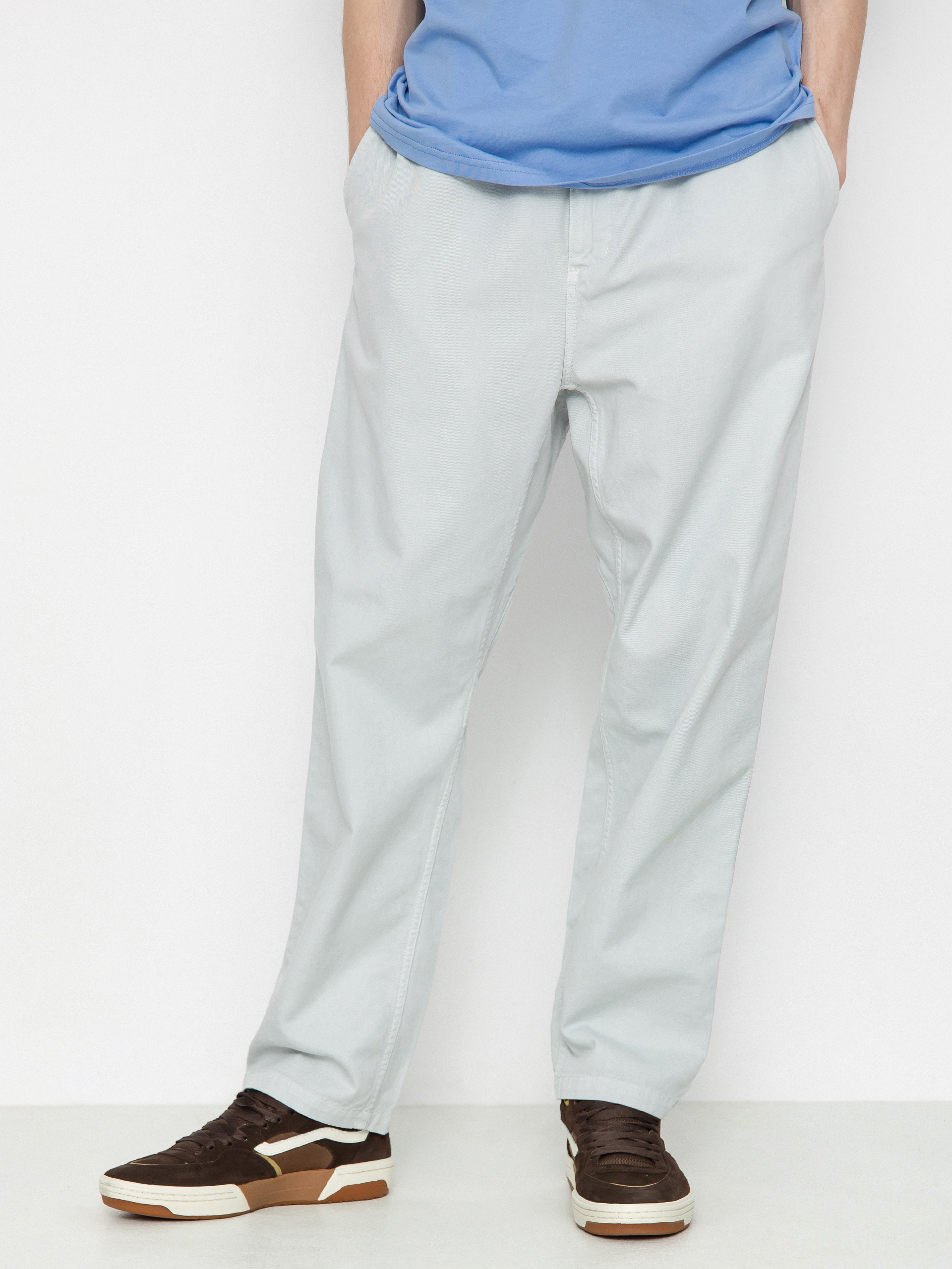 Nohavice Carhartt WIP Flint (sonic silver)