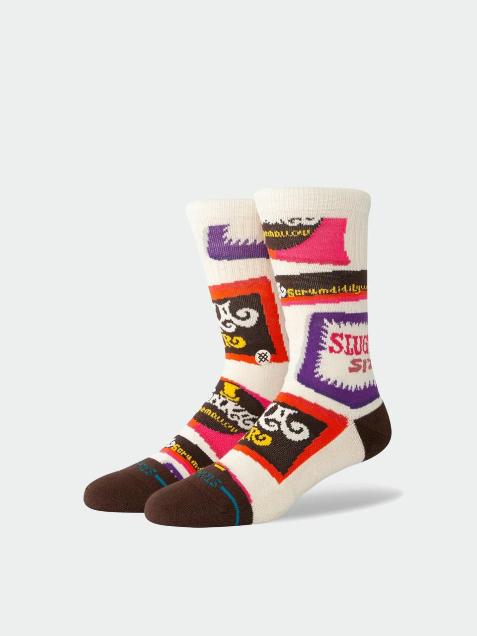 Ponožky Stance Wonka Bars (brown)