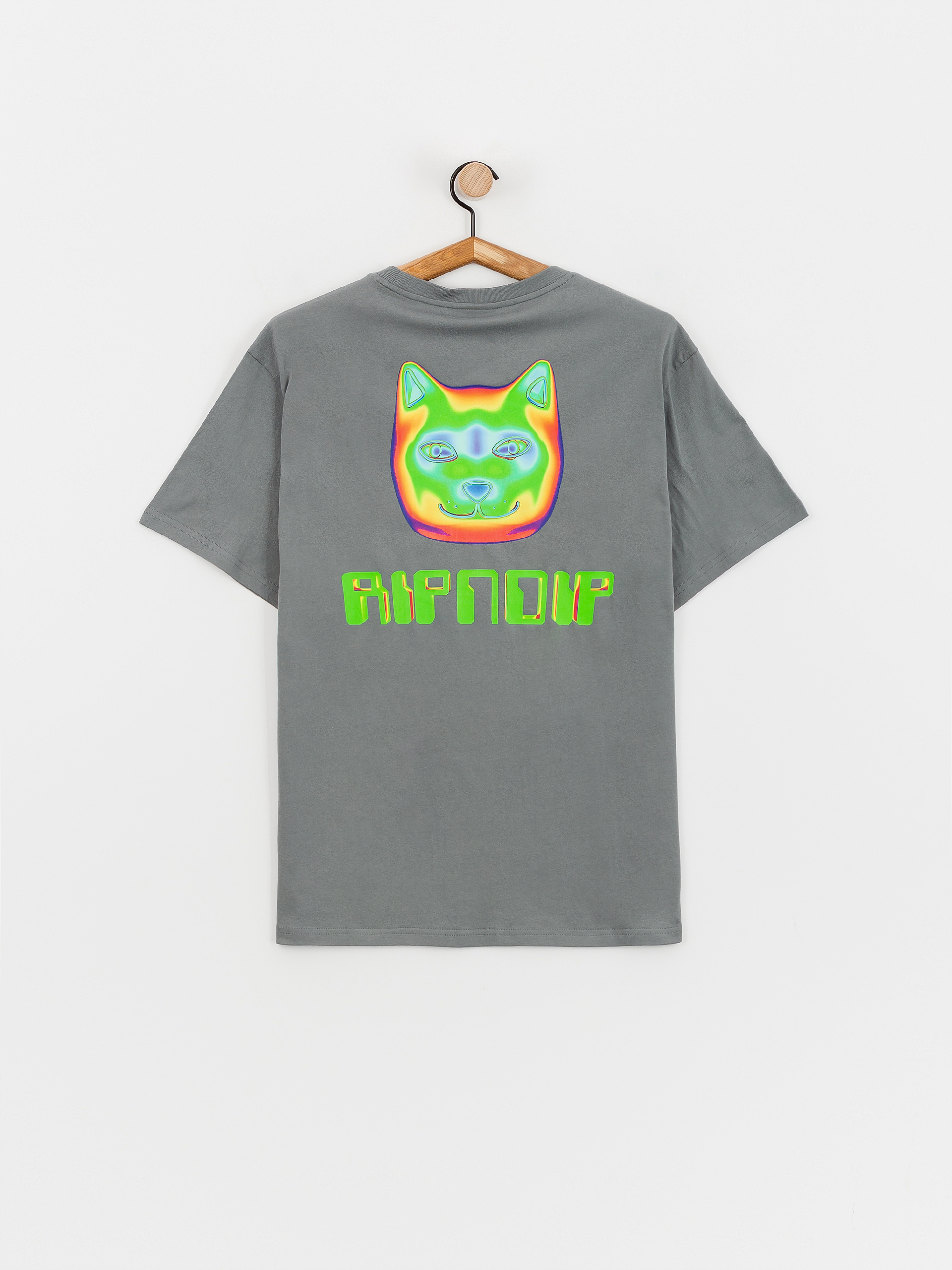 Tričko RipNDip Thermal Nermal (charcoal)