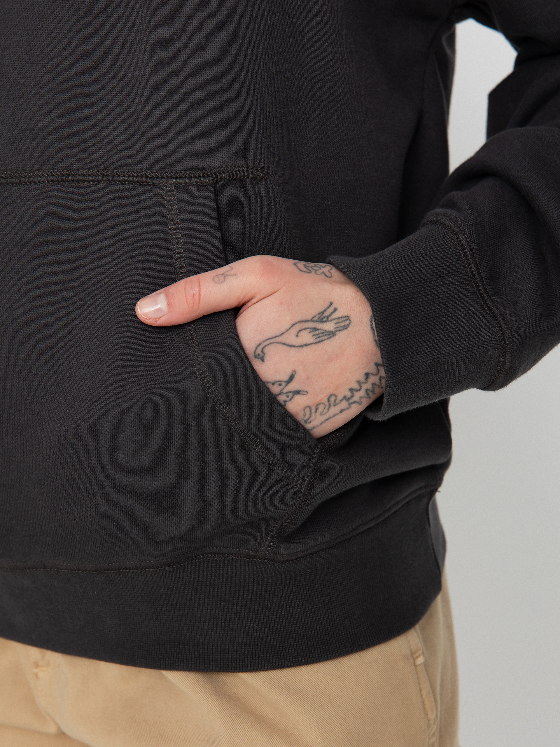 Mikina s kapucňou Billabong Time To Shine HD Wmn (off black)