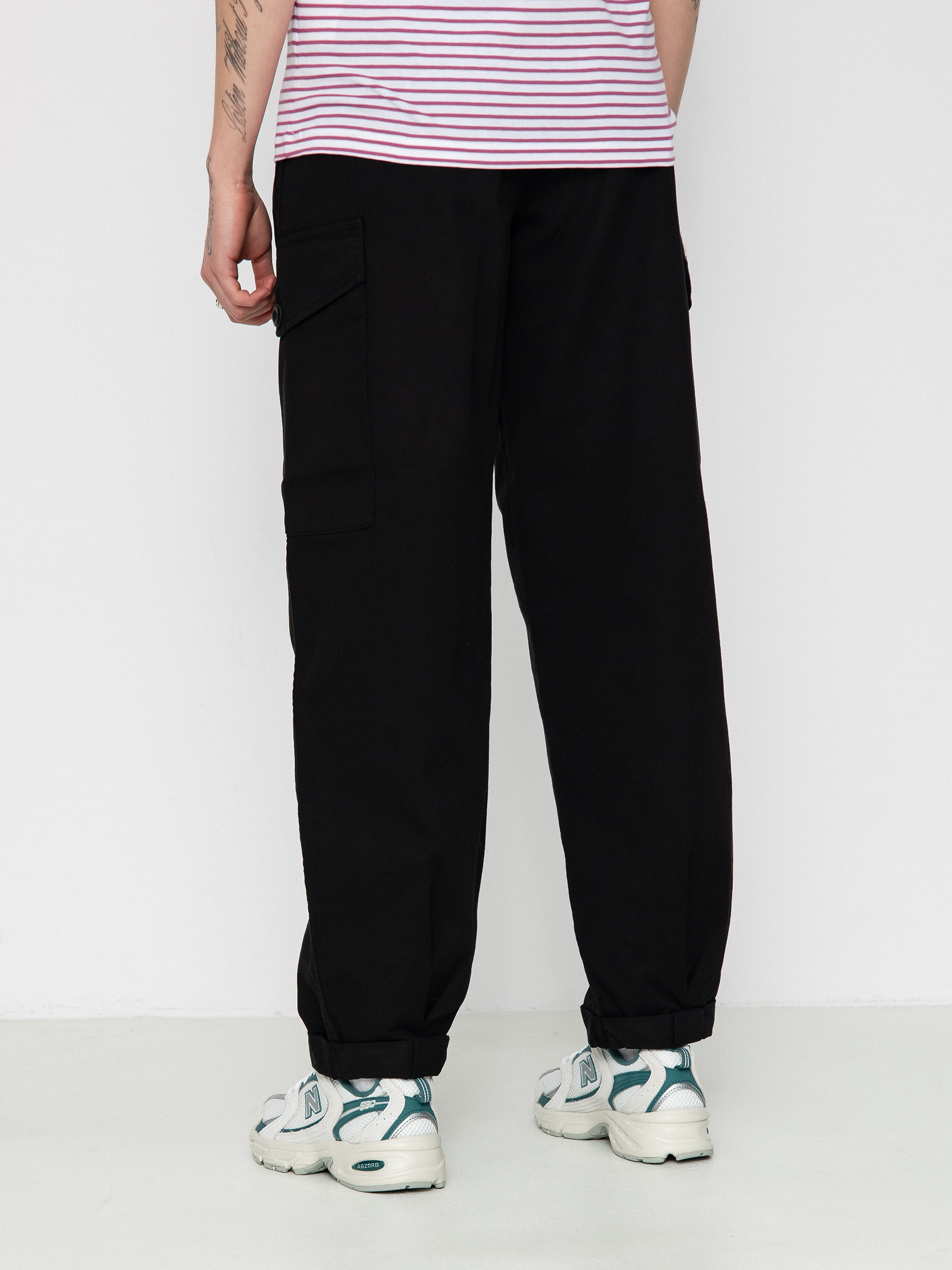 Nohavice Carhartt WIP Collins Wmn (black)