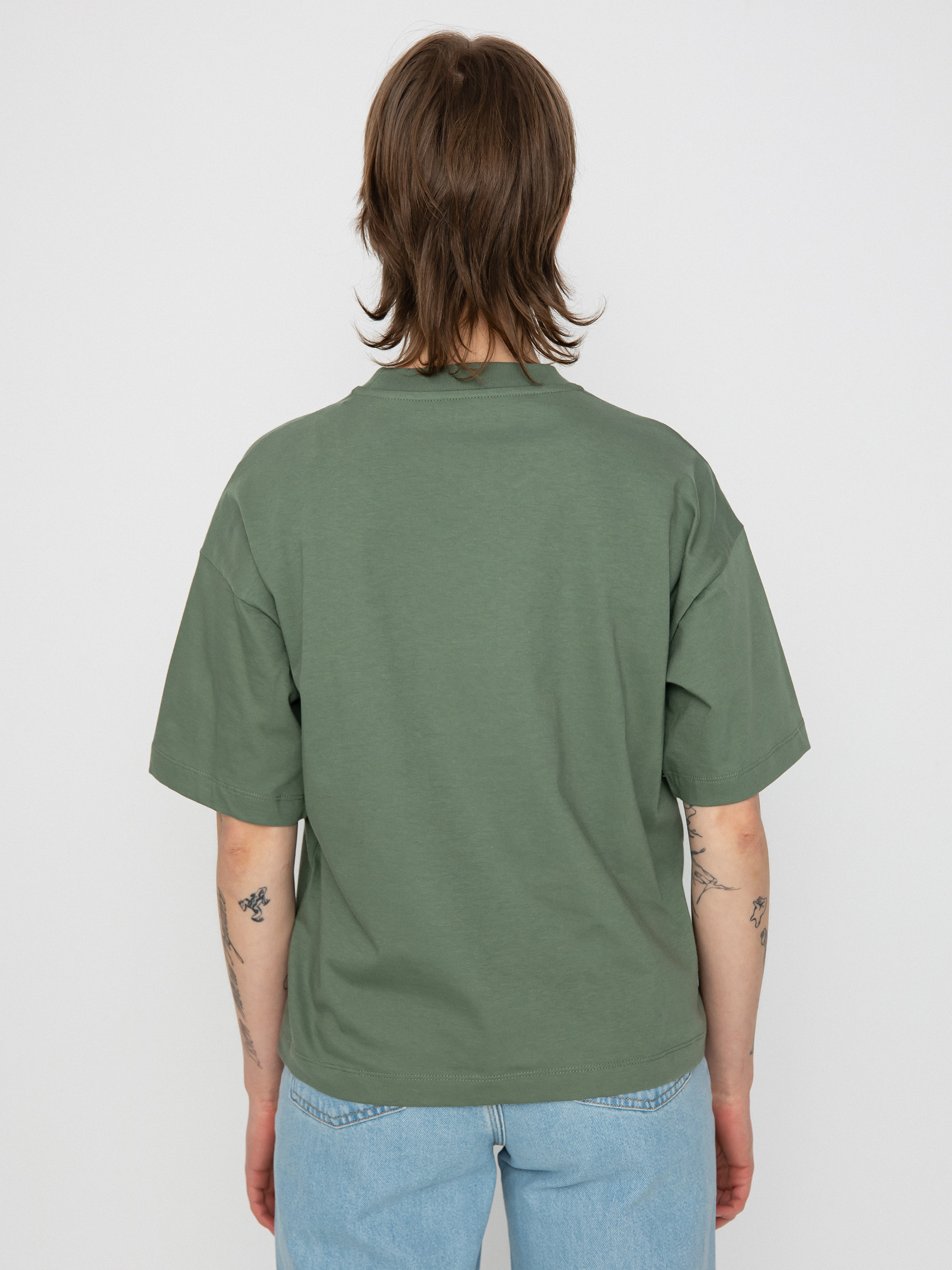 Tričko Carhartt WIP Chester Wmn (park)