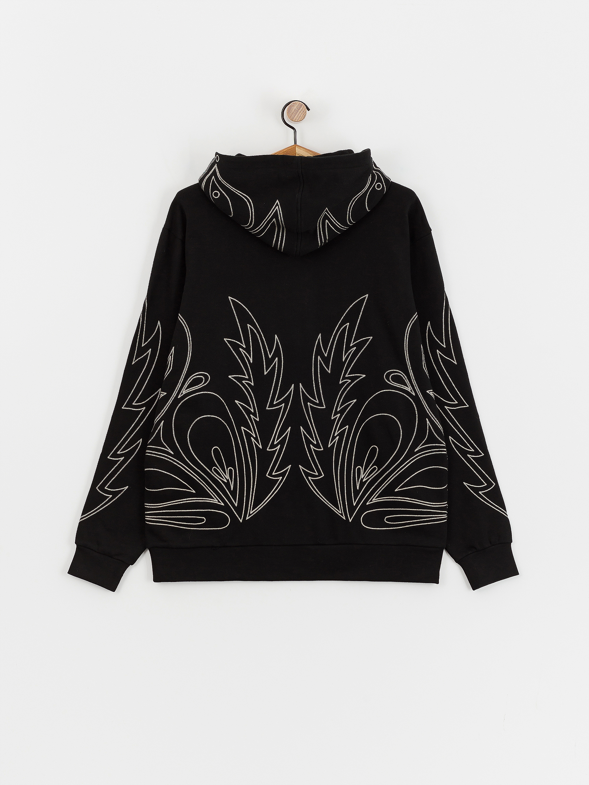 Mikina s kapucňou RipNDip Howdy HD (black)