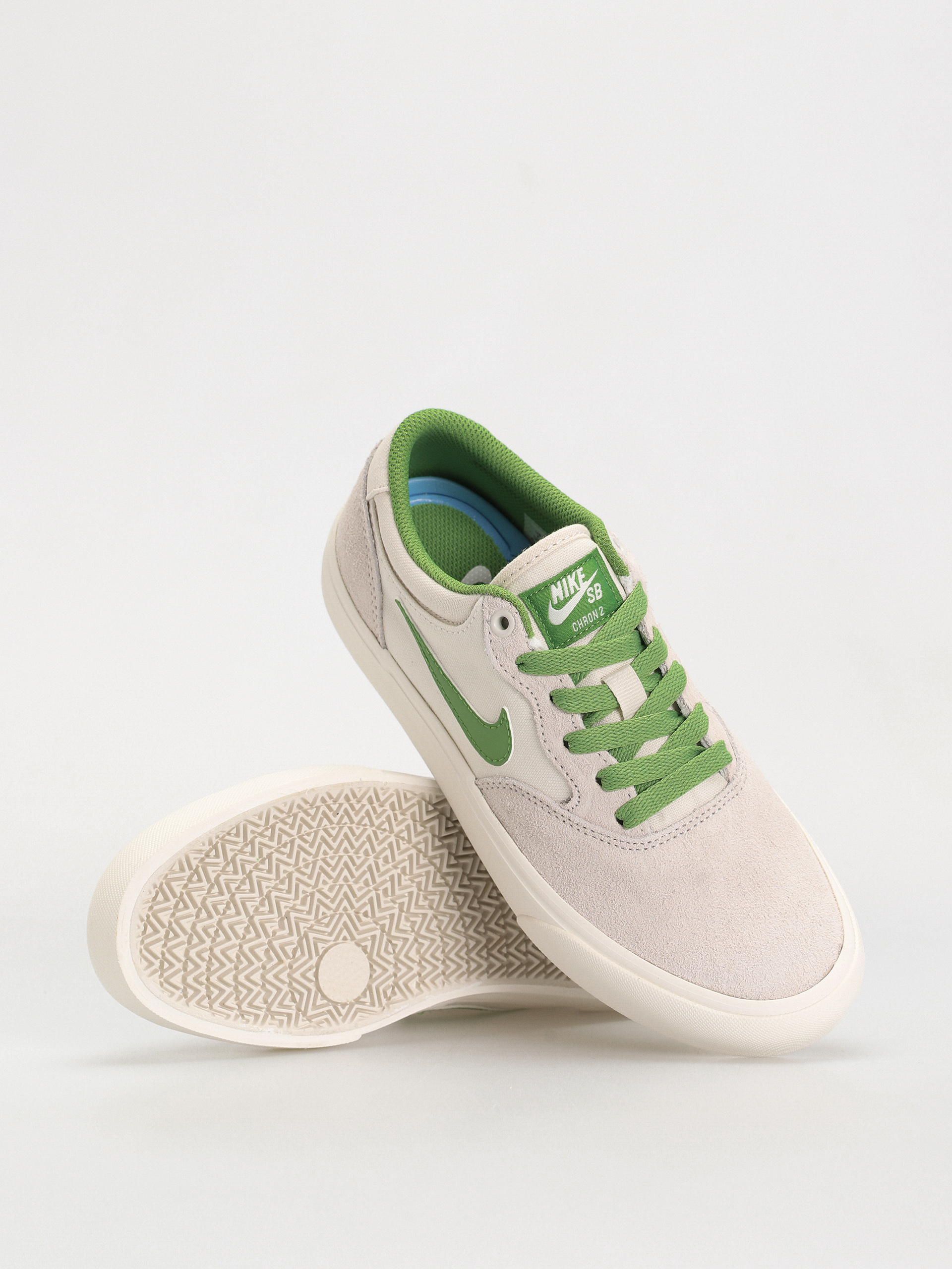 Topánky Nike SB Chron 2 (phantom/chlorophyll summit white sail)