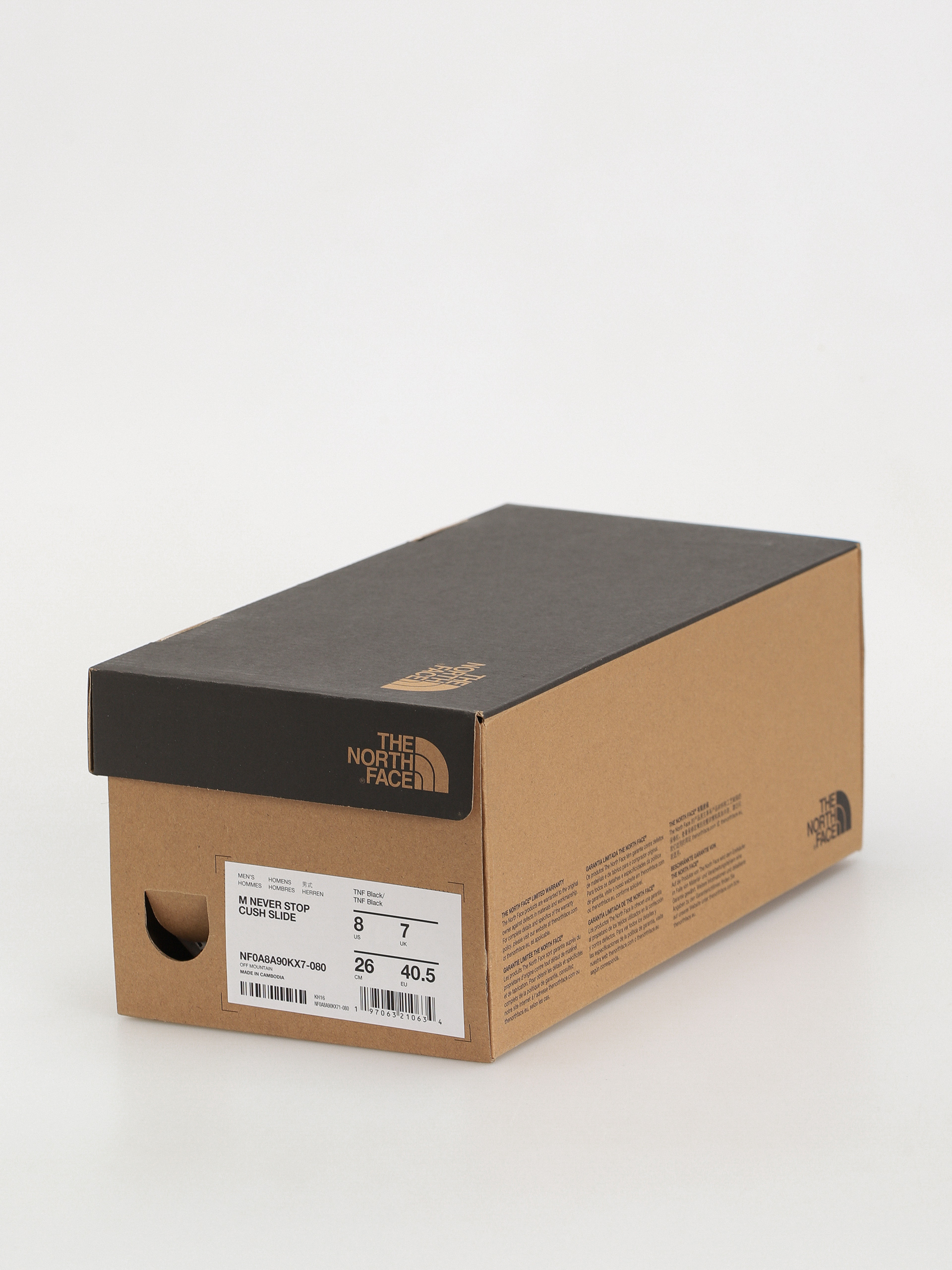 Šľapky The North Face Never Stop Cush (tnf black/tnf black)