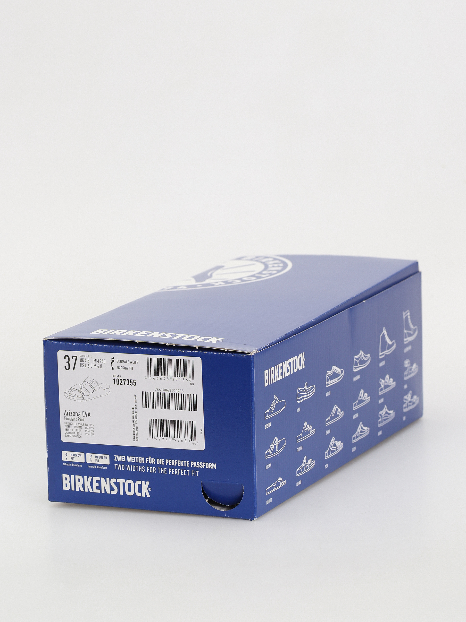 Šľapky Birkenstock Arizona Essentials EVA Narrow Wmn (fondant pink)