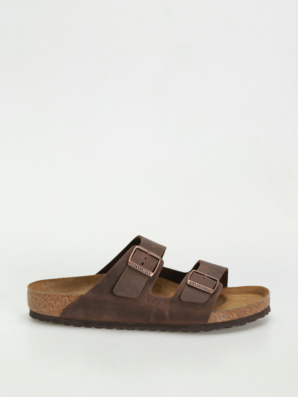 Šľapky Birkenstock Arizona Oiled Leather Regular (habana)