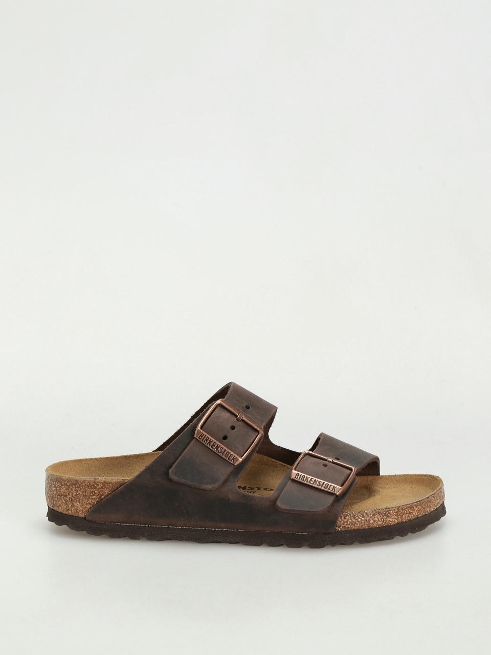 Šľapky Birkenstock Arizona Oiled Leather Narrow Wmn (habana)