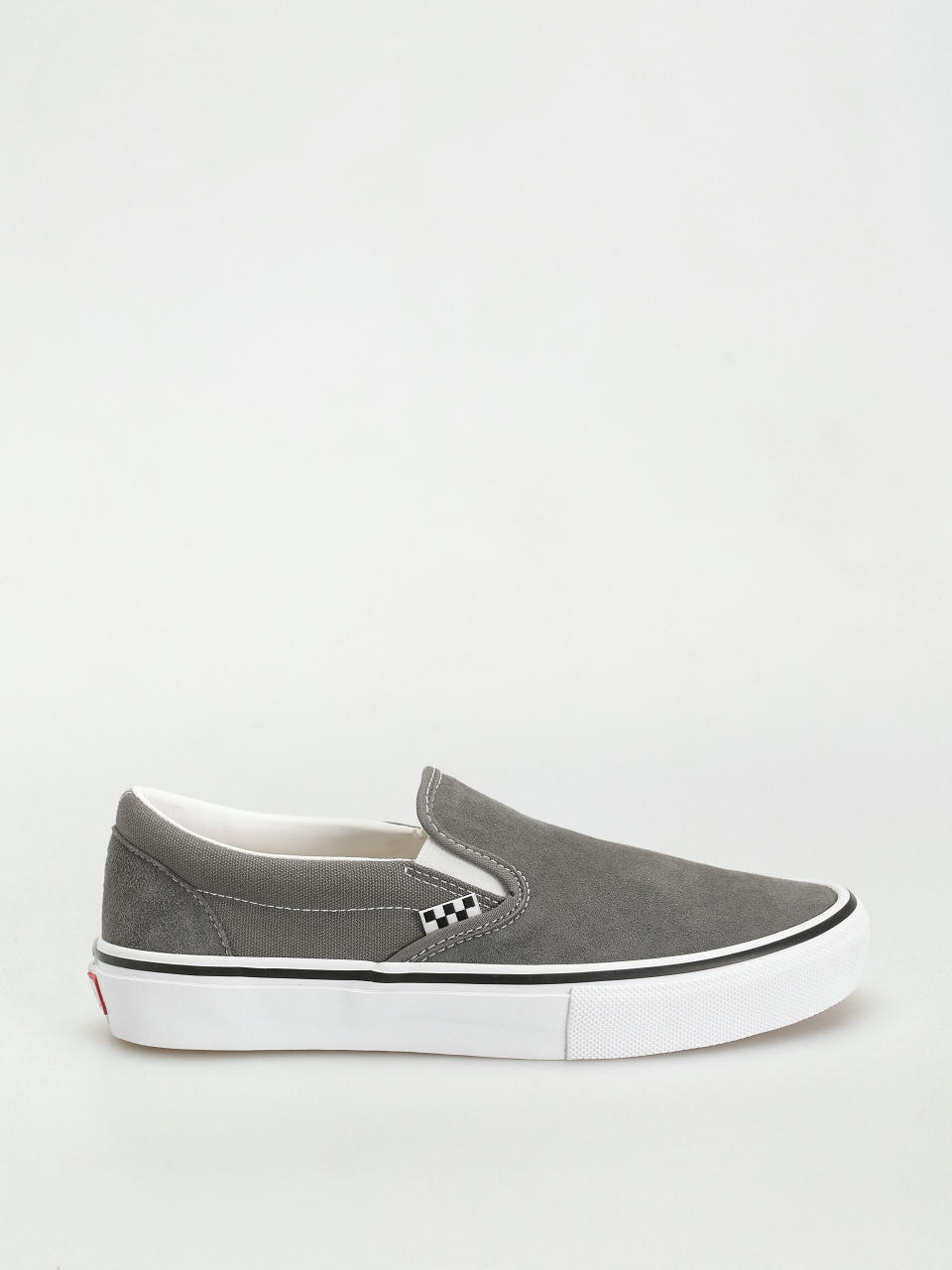 Topánky Vans Skate Slip On (pewter/white)