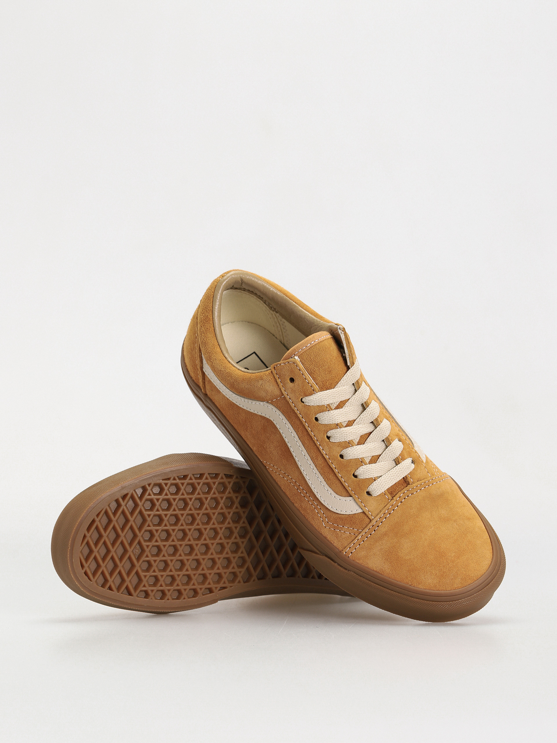 Topánky Vans Old Skool (pig suede gum antelope)