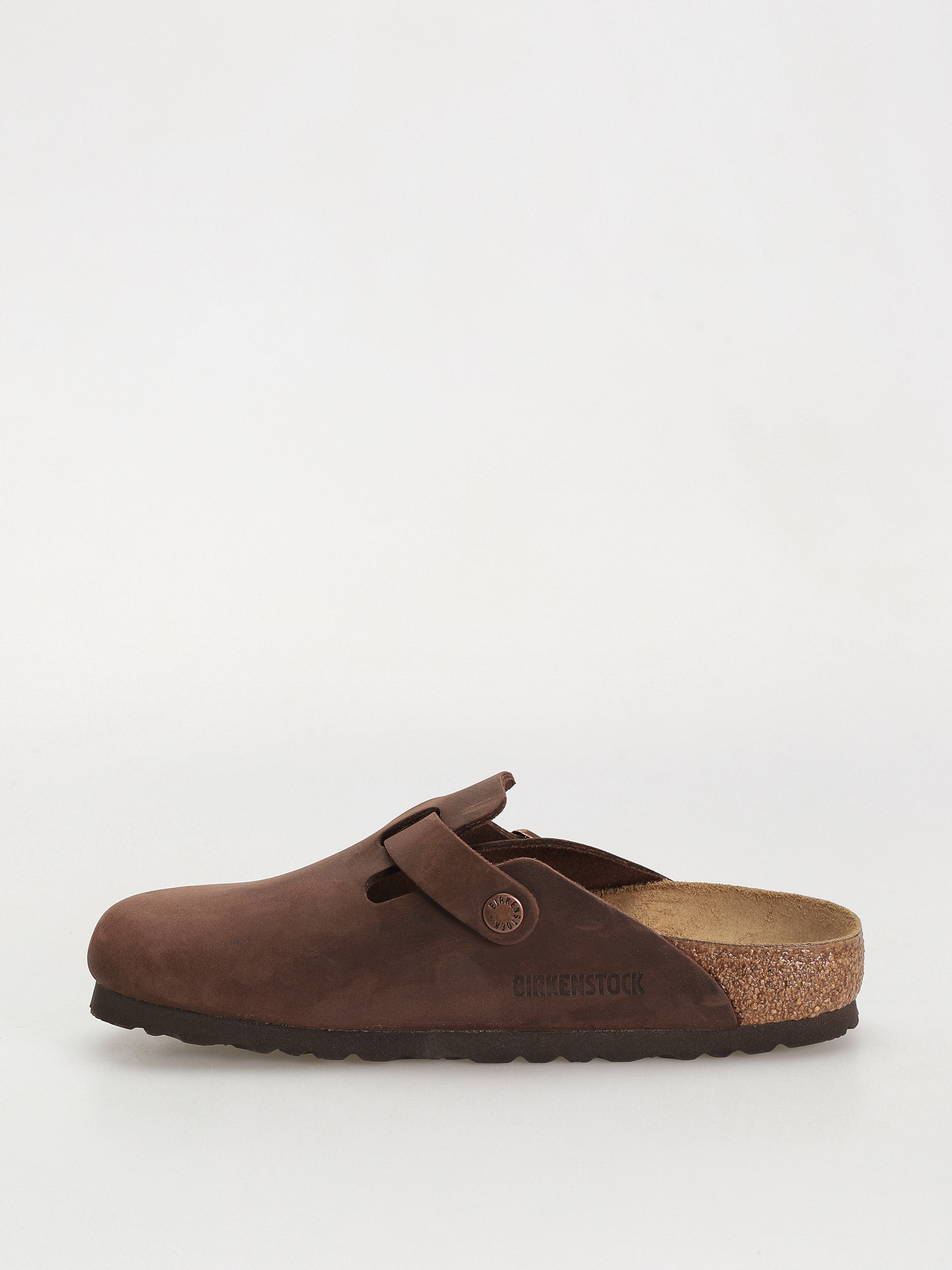 Šľapky Birkenstock Boston Oiled Leather Narrow Wmn (habana)