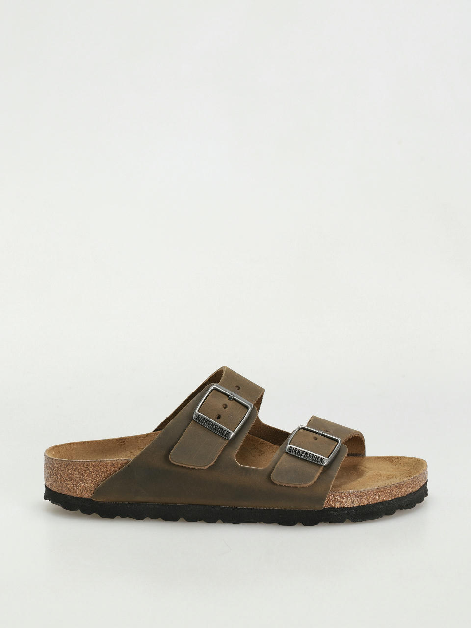 Šľapky Birkenstock Arizona Oiled Leather Narrow Wmn (faded khaki)