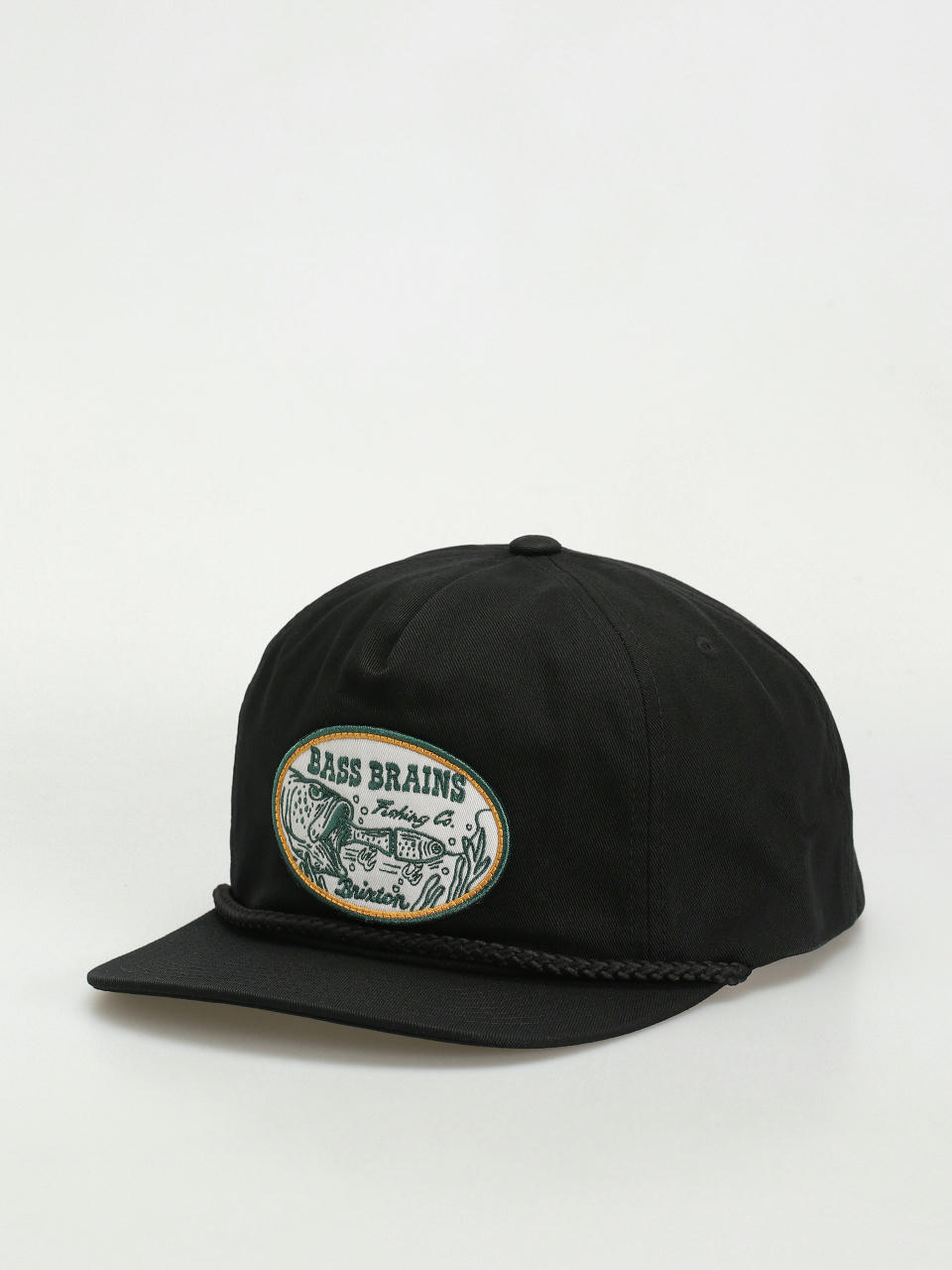 Šiltovka Brixton Bass Brains Swim Hp Snapback (black)