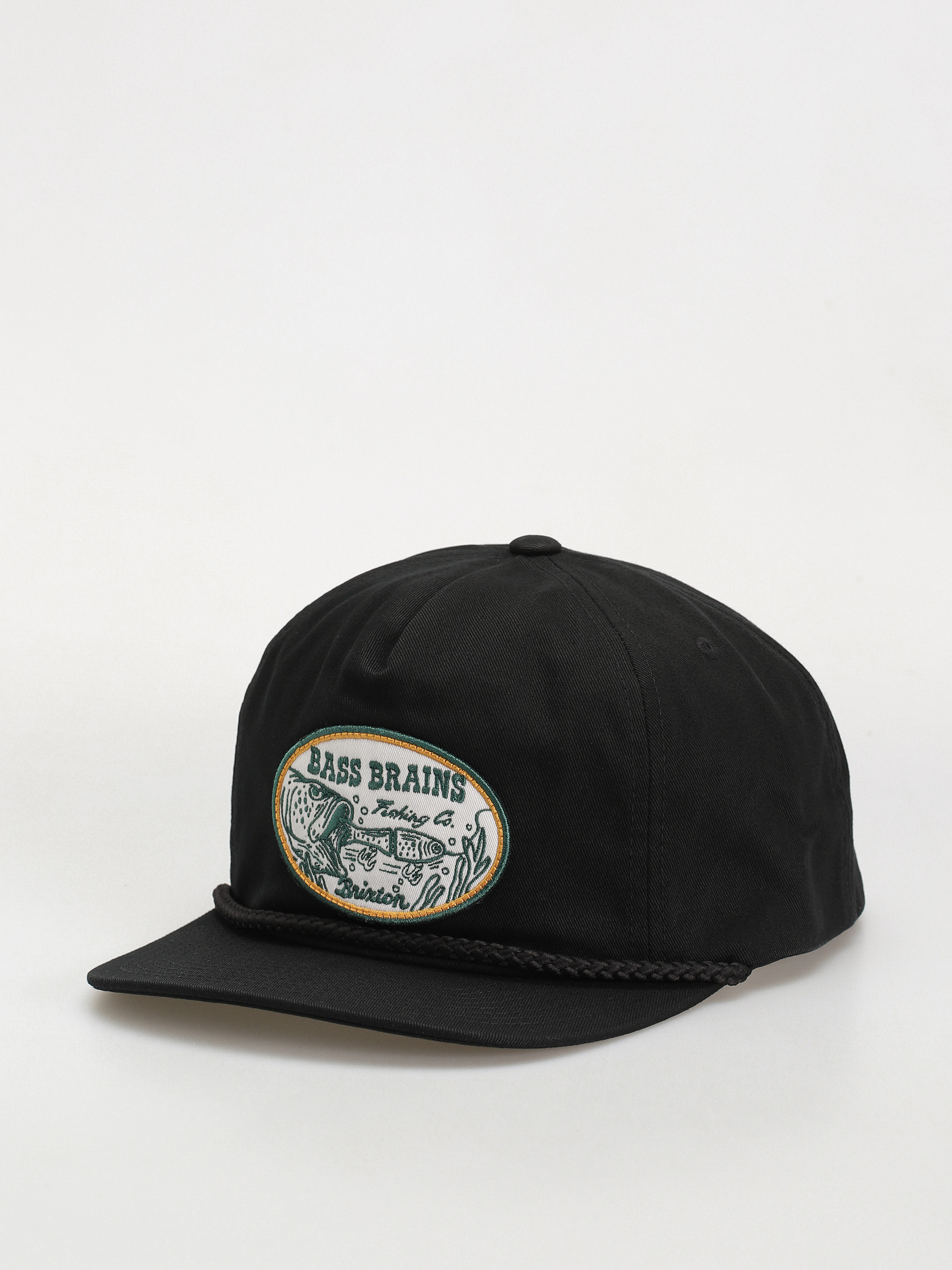 Šiltovka Brixton Bass Brains Swim Hp Snapback (black)