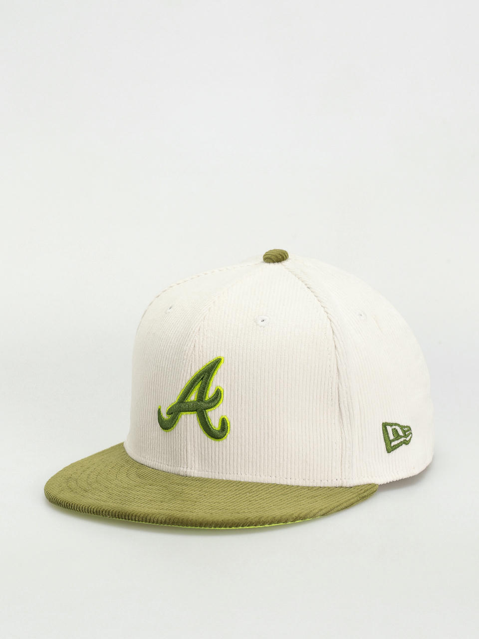 Šiltovka New Era Cord 59Fifty Atlanta Braves (green/white)