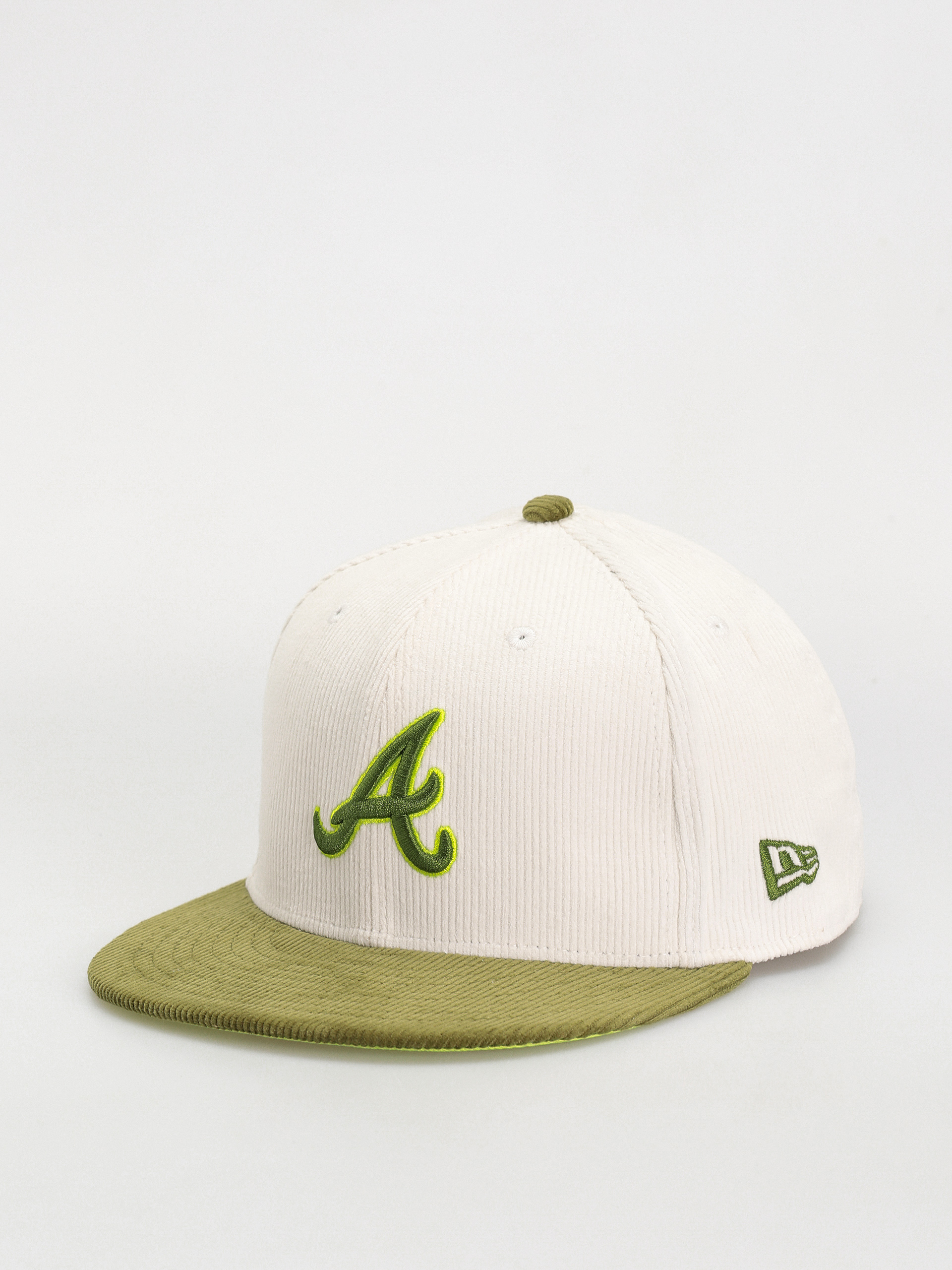 Šiltovka New Era Cord 59Fifty Atlanta Braves (green/white)