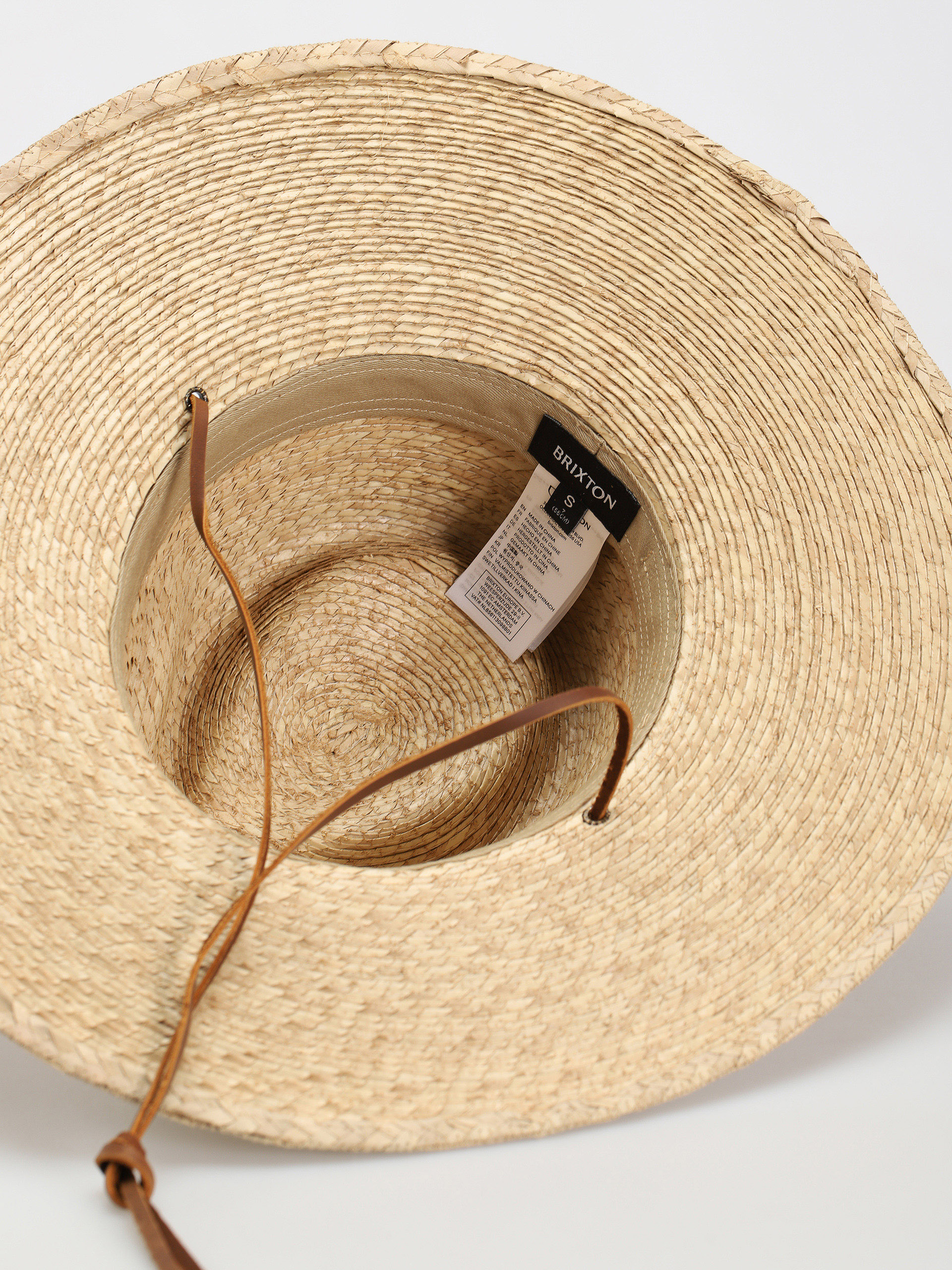 Klobúk Brixton Morrison Wide Brim Sun Hat (natural)
