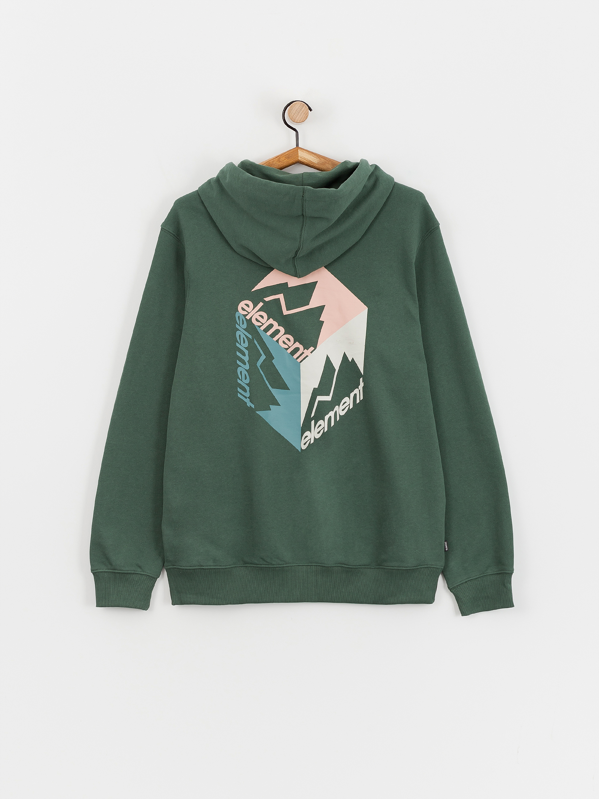 Mikina s kapucňou Element Joint Cube HD (garden topiary)