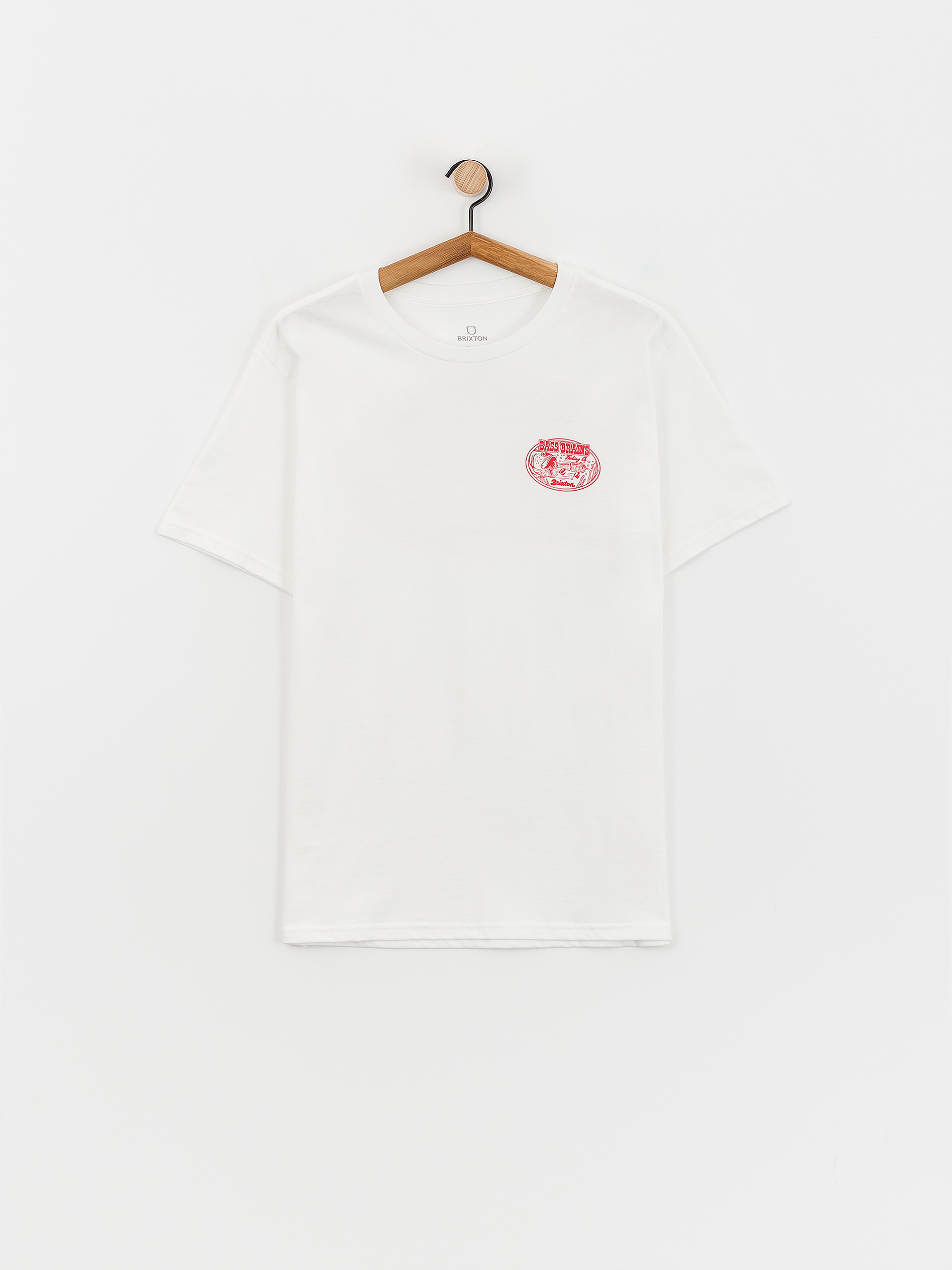 Tričko Brixton Bass Brains Swim Stt (white)