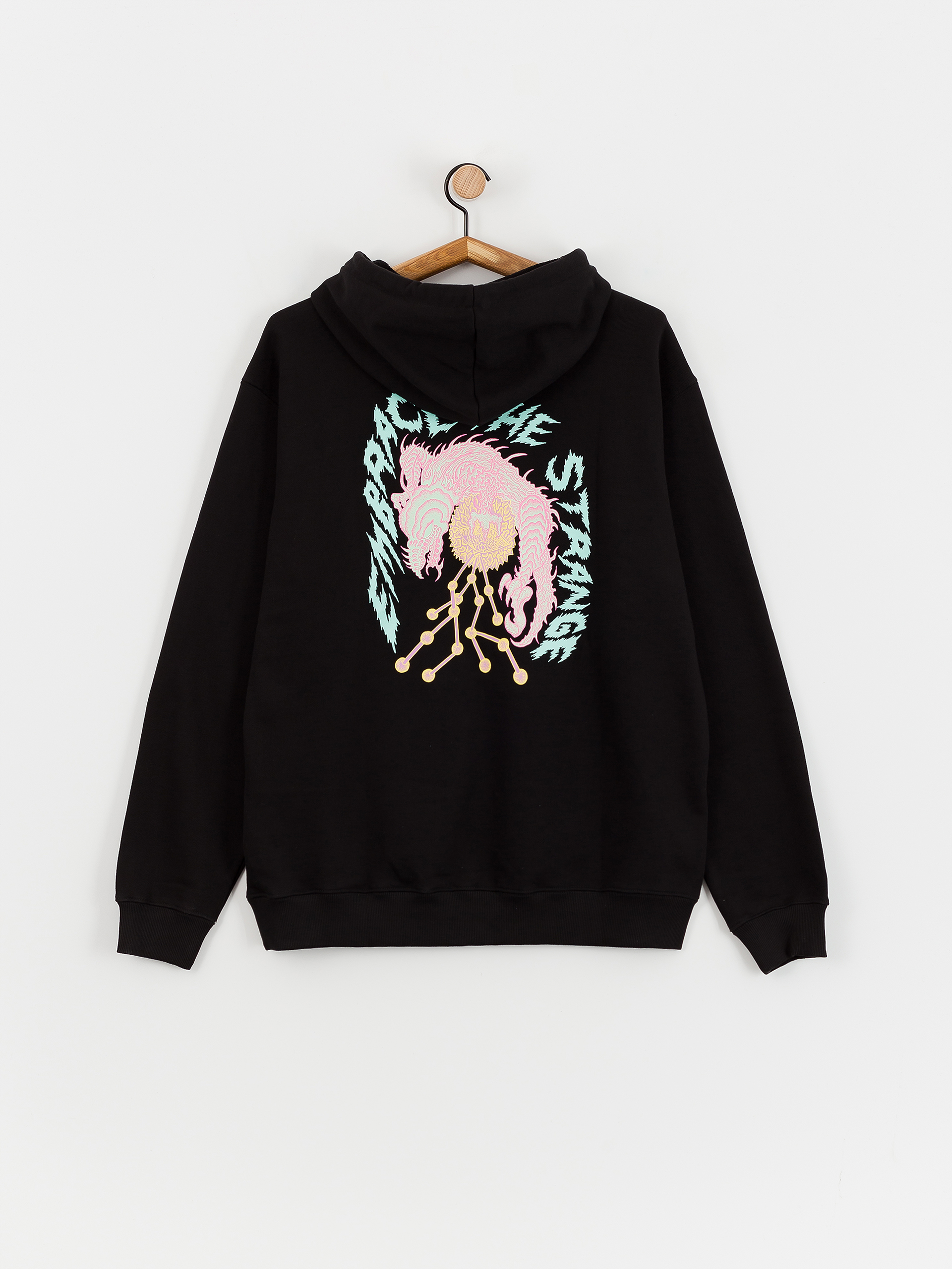 Mikina s kapucňou Volcom Fa Tetsunori HD (black)