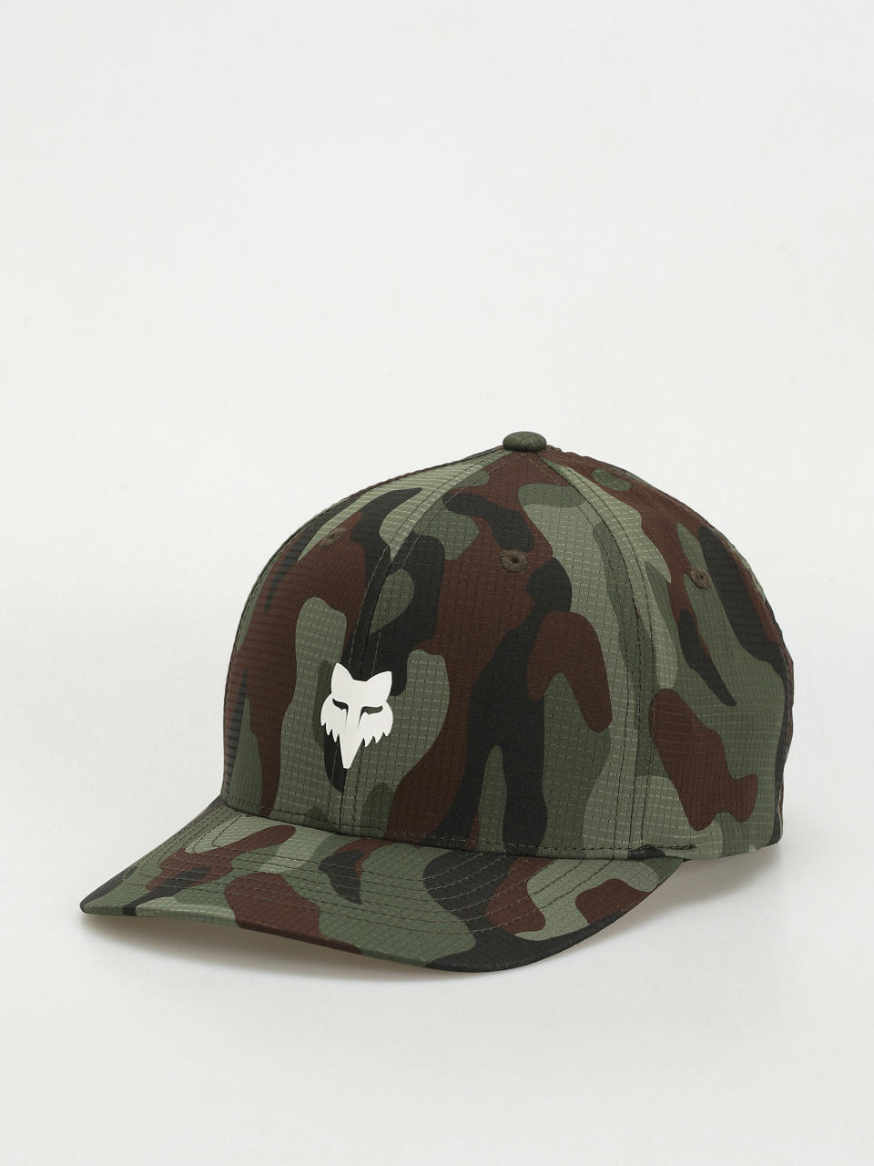 Šiltovka Fox Fox Head Camo Tech Flexfit (green camo)