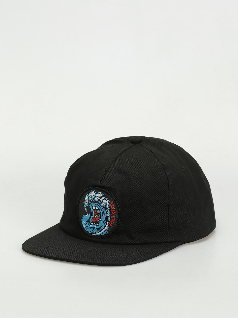 Šiltovka Santa Cruz Screaming Wave Snapback (black)