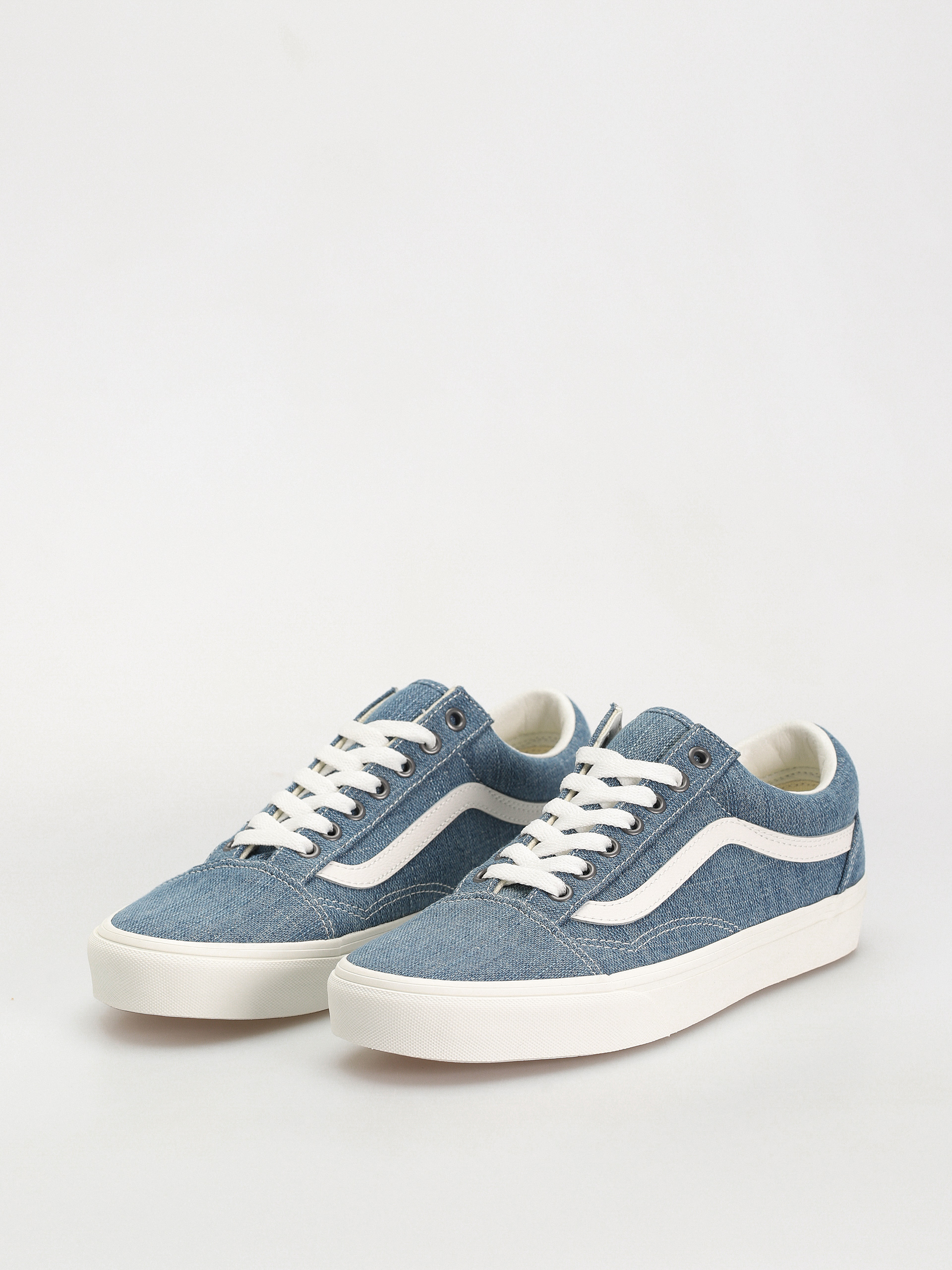 Topánky Vans Old Skool (threaded denim blue/white)