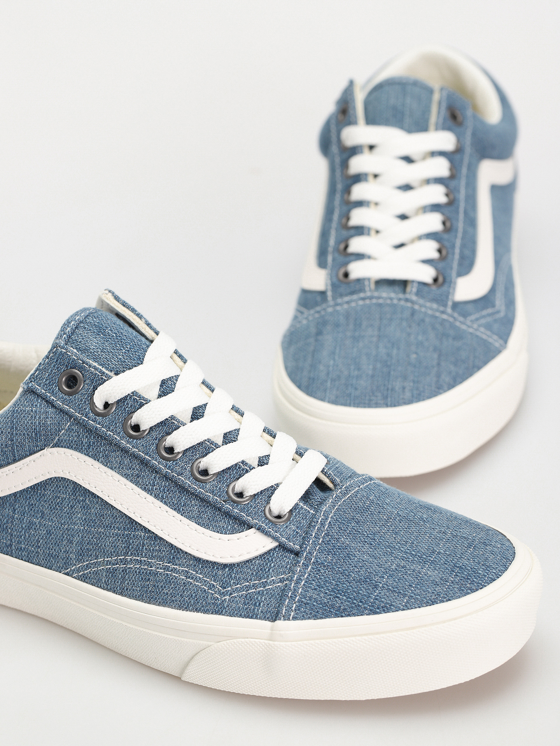 Topánky Vans Old Skool (threaded denim blue/white)