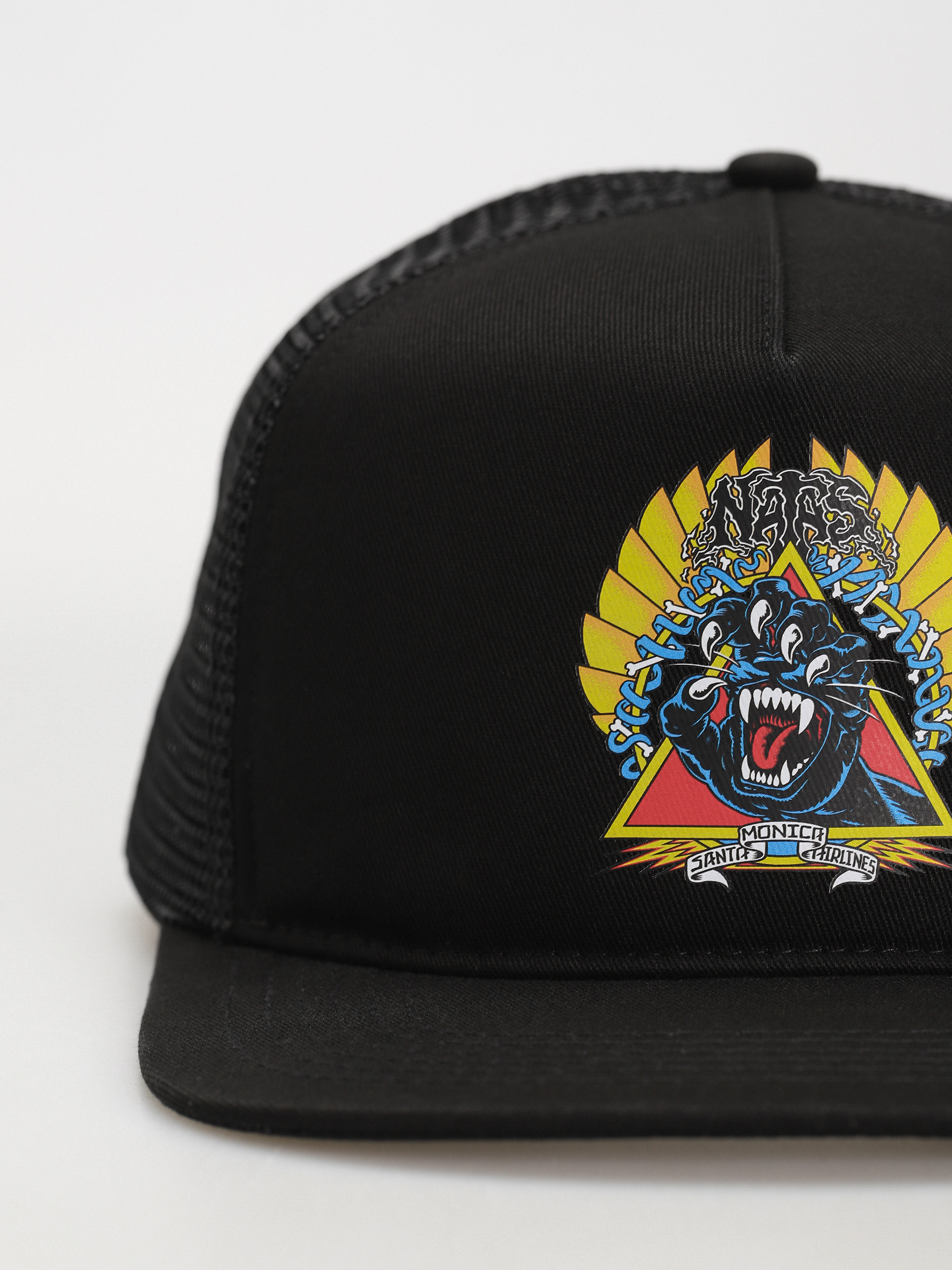 Šiltovka Santa Cruz Natas Screaming Panther (black)