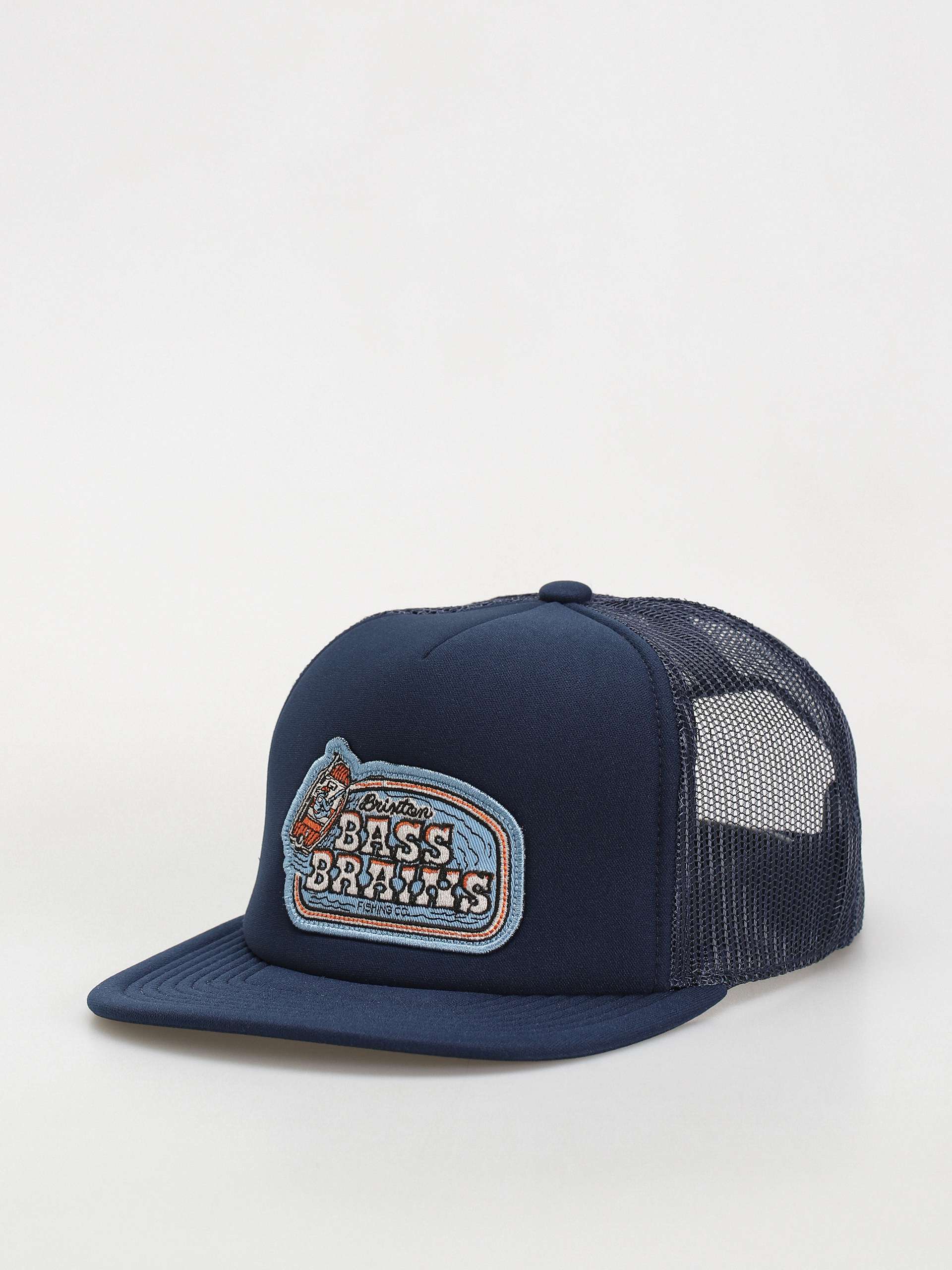 Šiltovka Brixton Bass Brains Boat Hp Trucker Ha (washed navy)